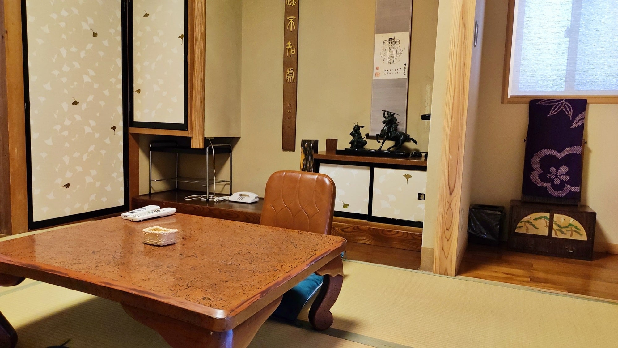 *Example of a guest room (6 tatami mats) / Tatami room. Each room has a different atmosphere.