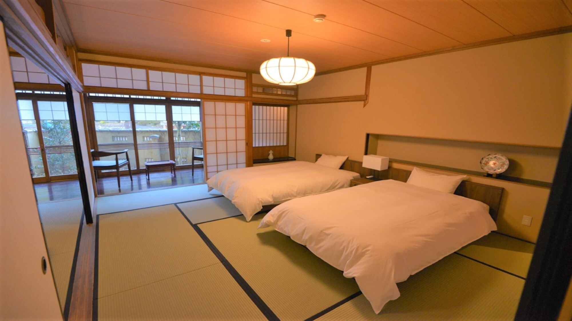 1st floor [With natural hot spring cypress bath] Annex Rakumisou 2 beds