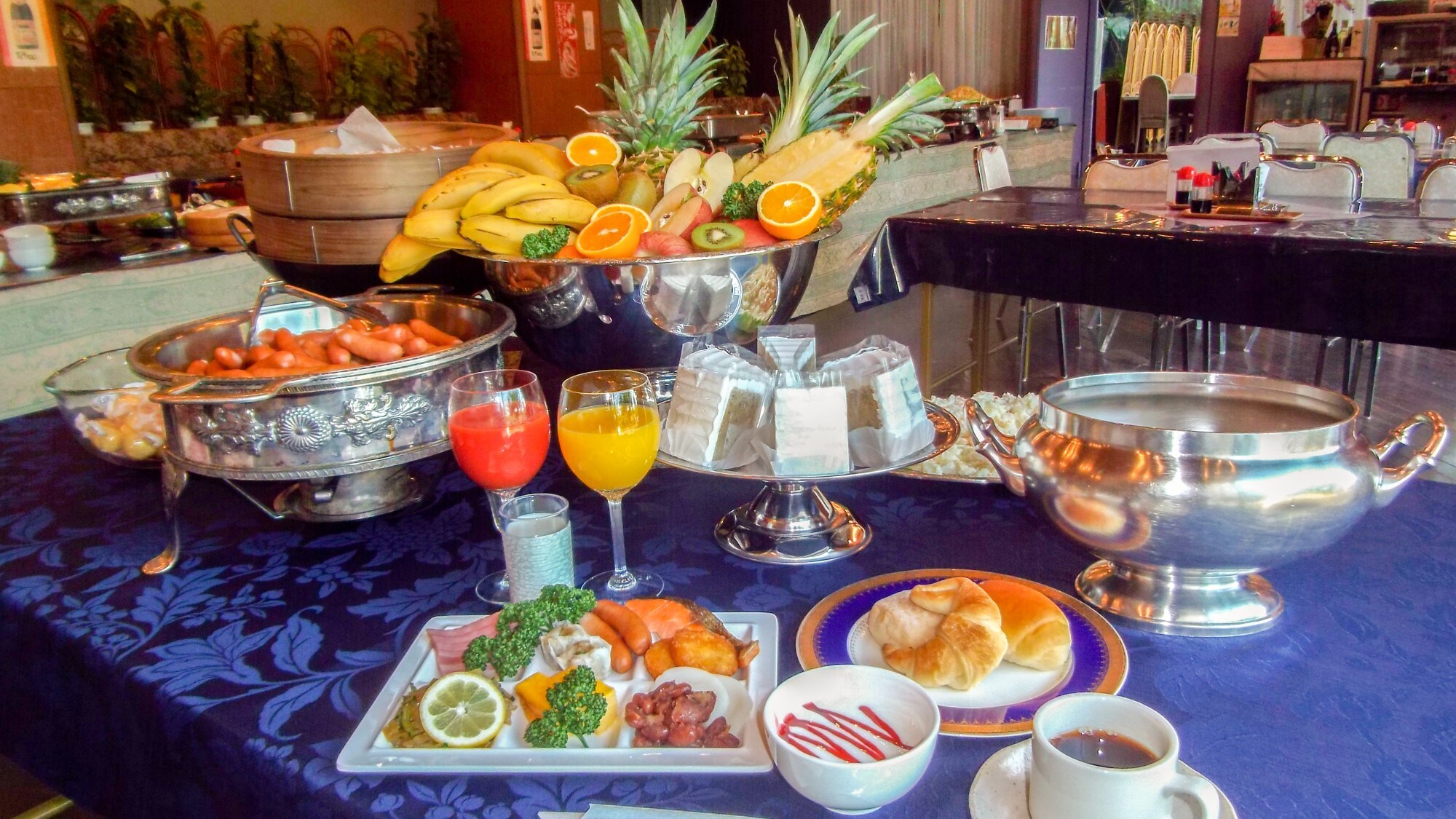บุฟเฟ่ต์อาหารเช้า (รูปภาพใช้เพื่อเป็นตัวอย่างเท่านั้น)