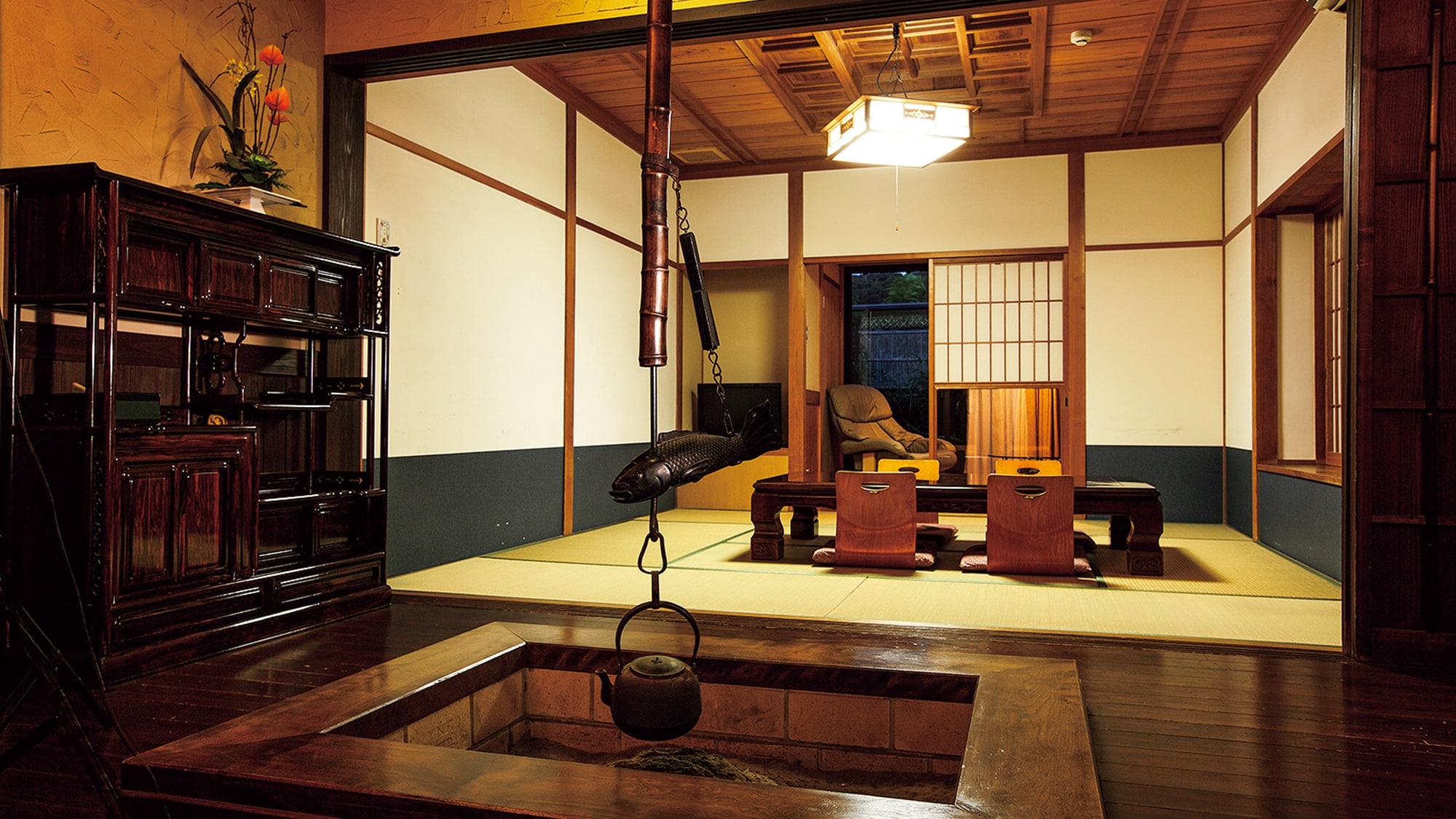 *Japanese-style room with open-air bath (detached)