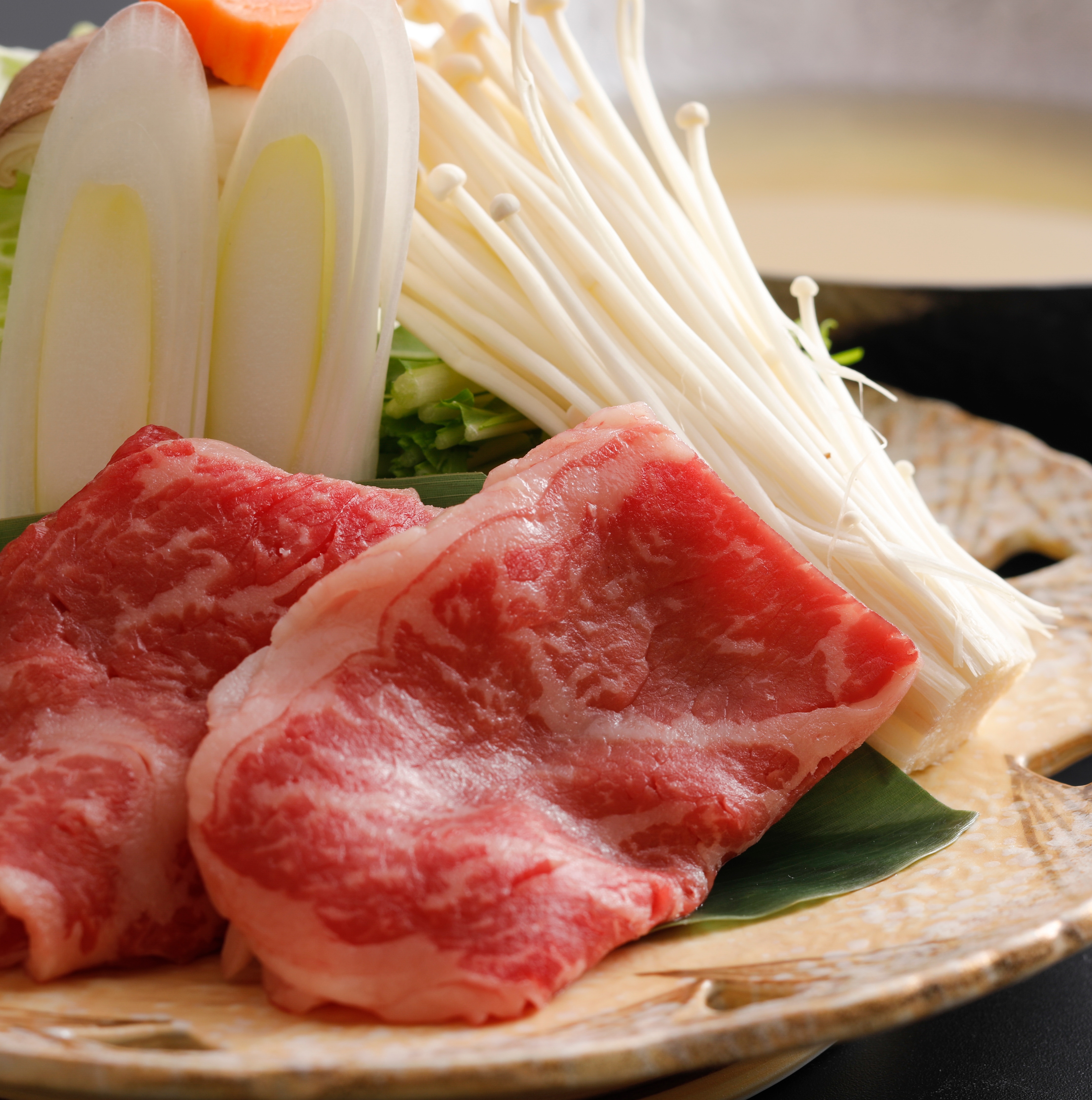 Wagyu beef shabu-shabu