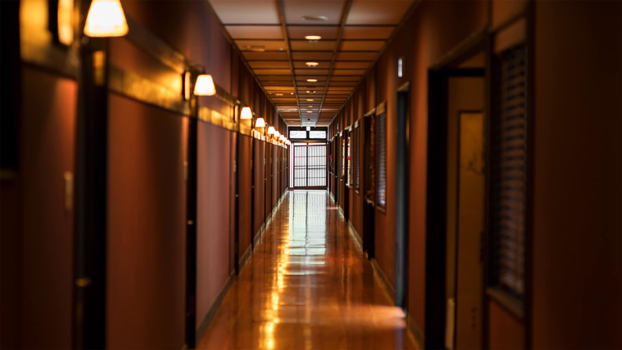 * Inside the building / Rest in a relaxing space with reduced light