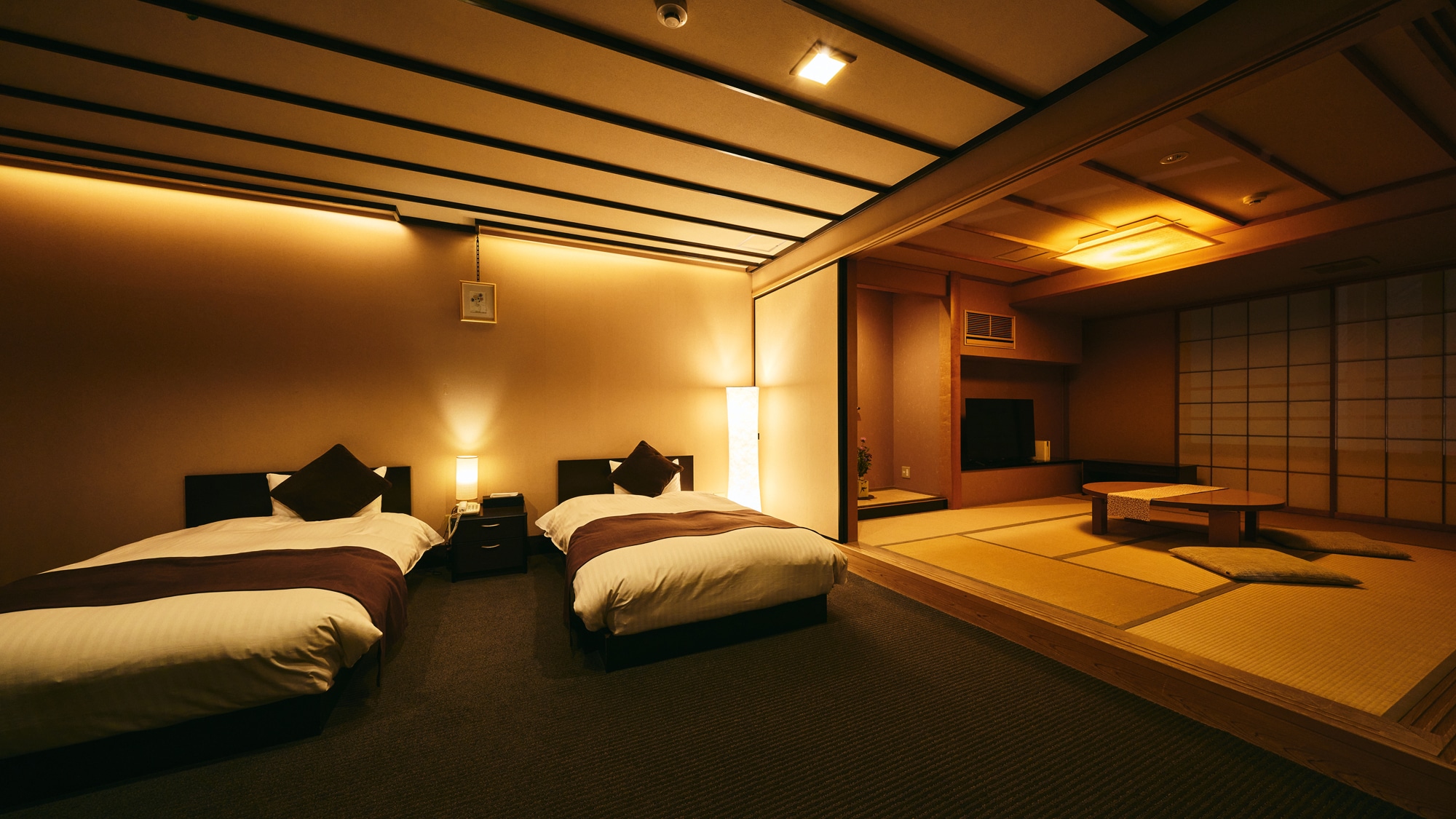 ◆Suikyouan◆Suite Room　Japanese-Western style room with open-air bath