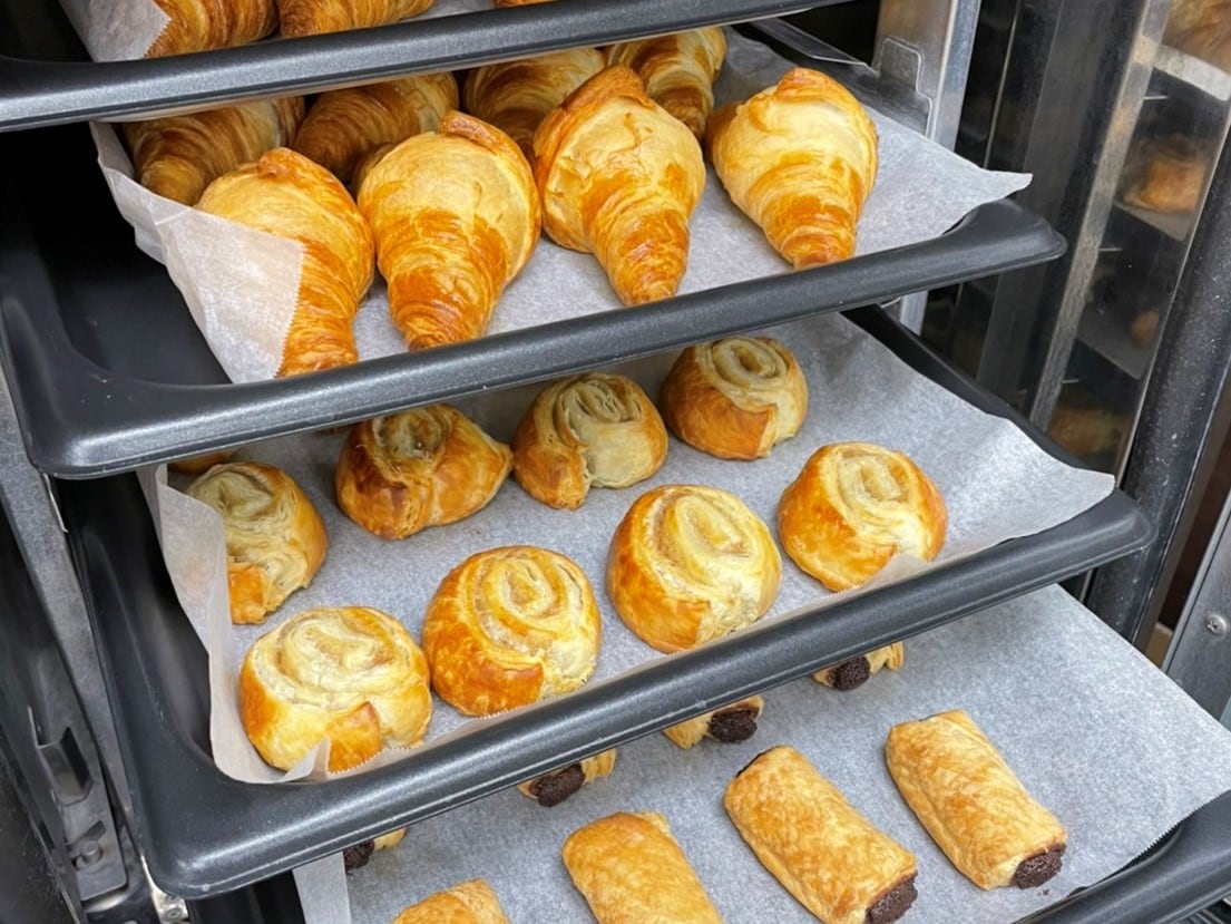 Freshly baked bread