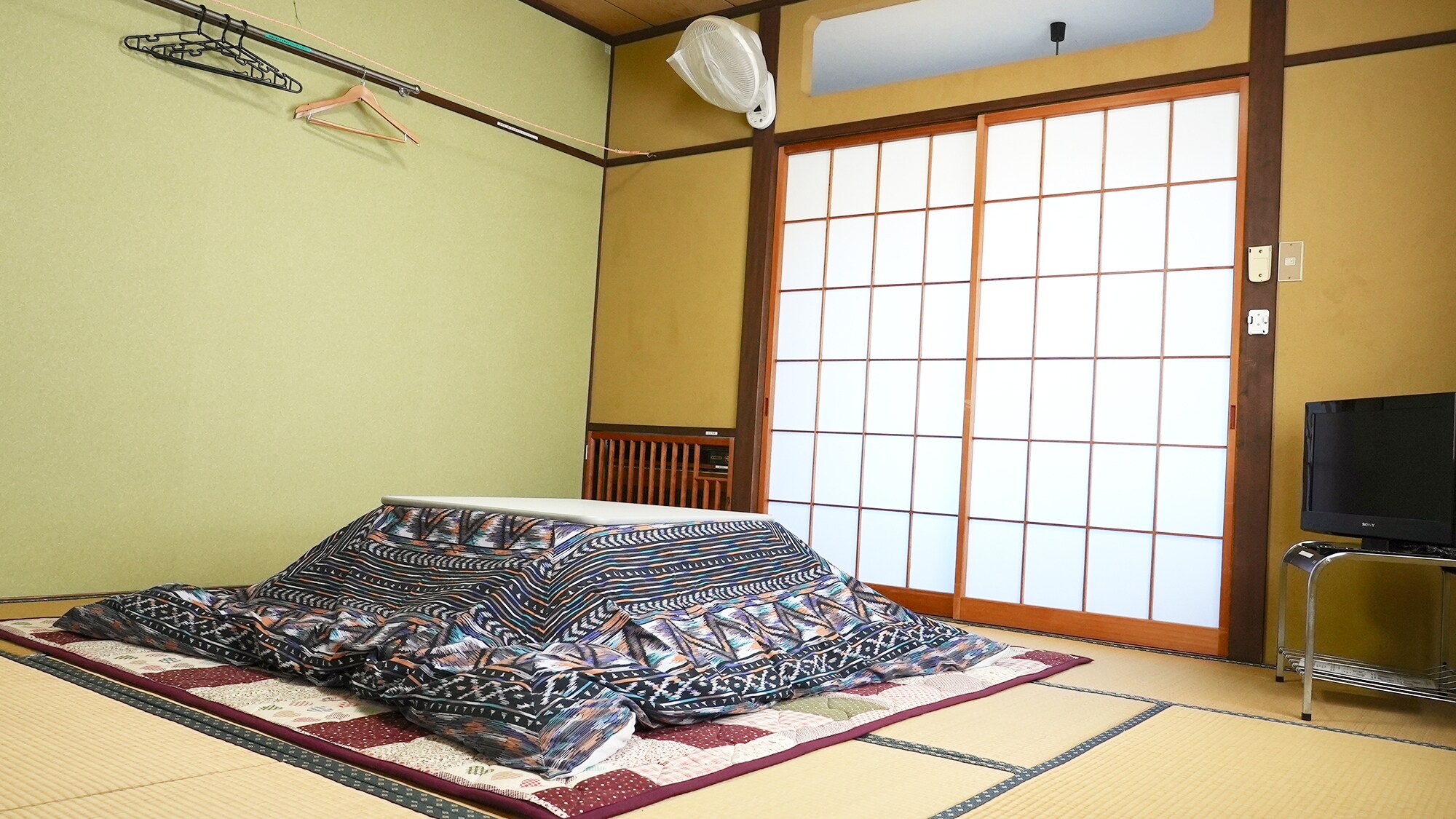 Rooms: All rooms equipped with kotatsu