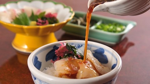 【우와지마의 도미메시】에히메의 향토 요리!