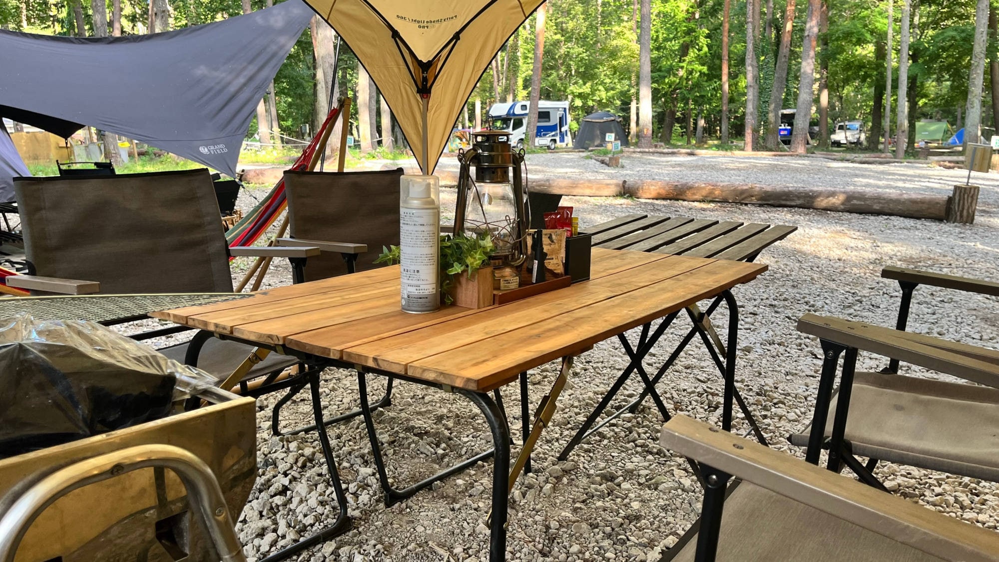 ・[LIN Camp Relaxation] We also provide all the equipment you need for camping.