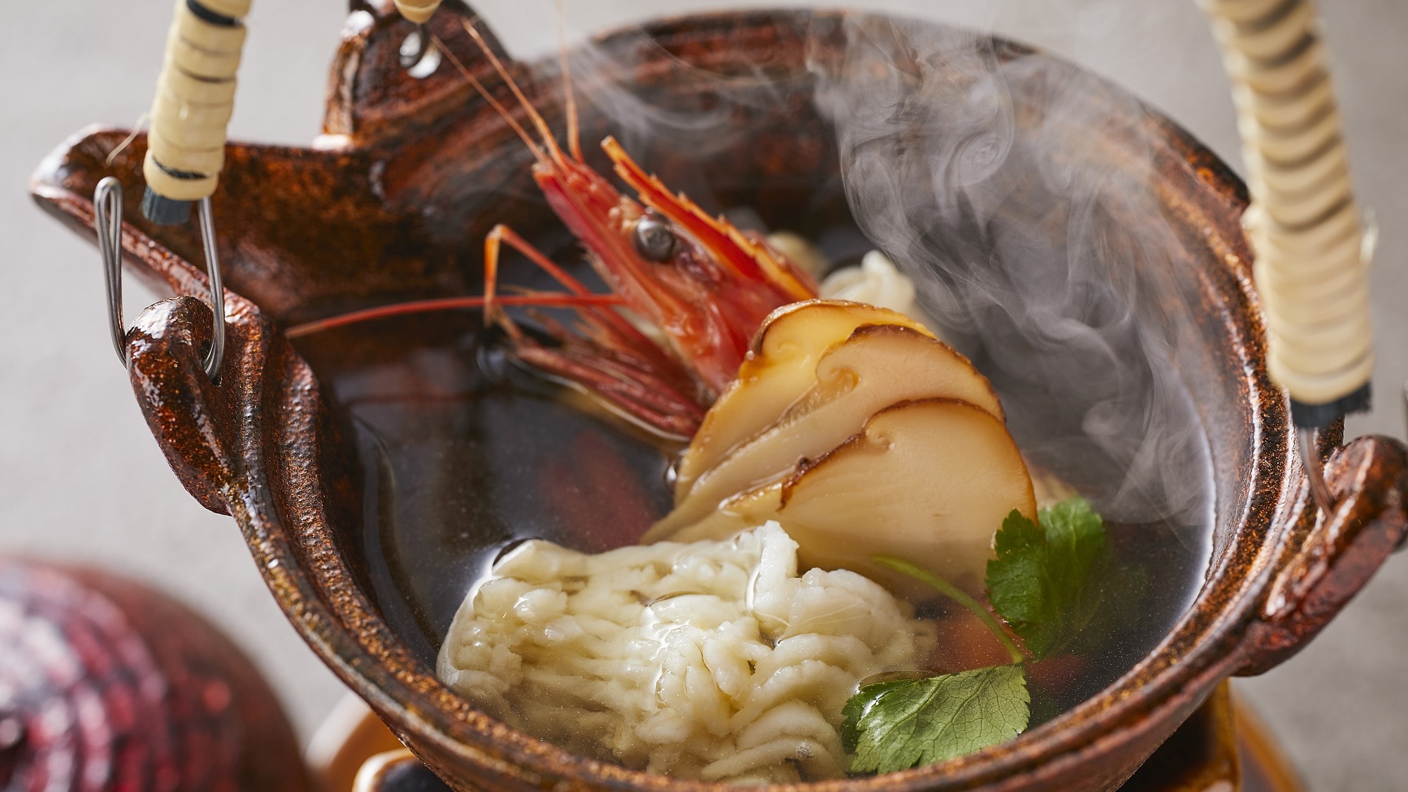 [Special Kaiseki Course] Autumn (September-November 2026) Soup Dish: Dobinmushi (steamed dish in an earthenware pot)