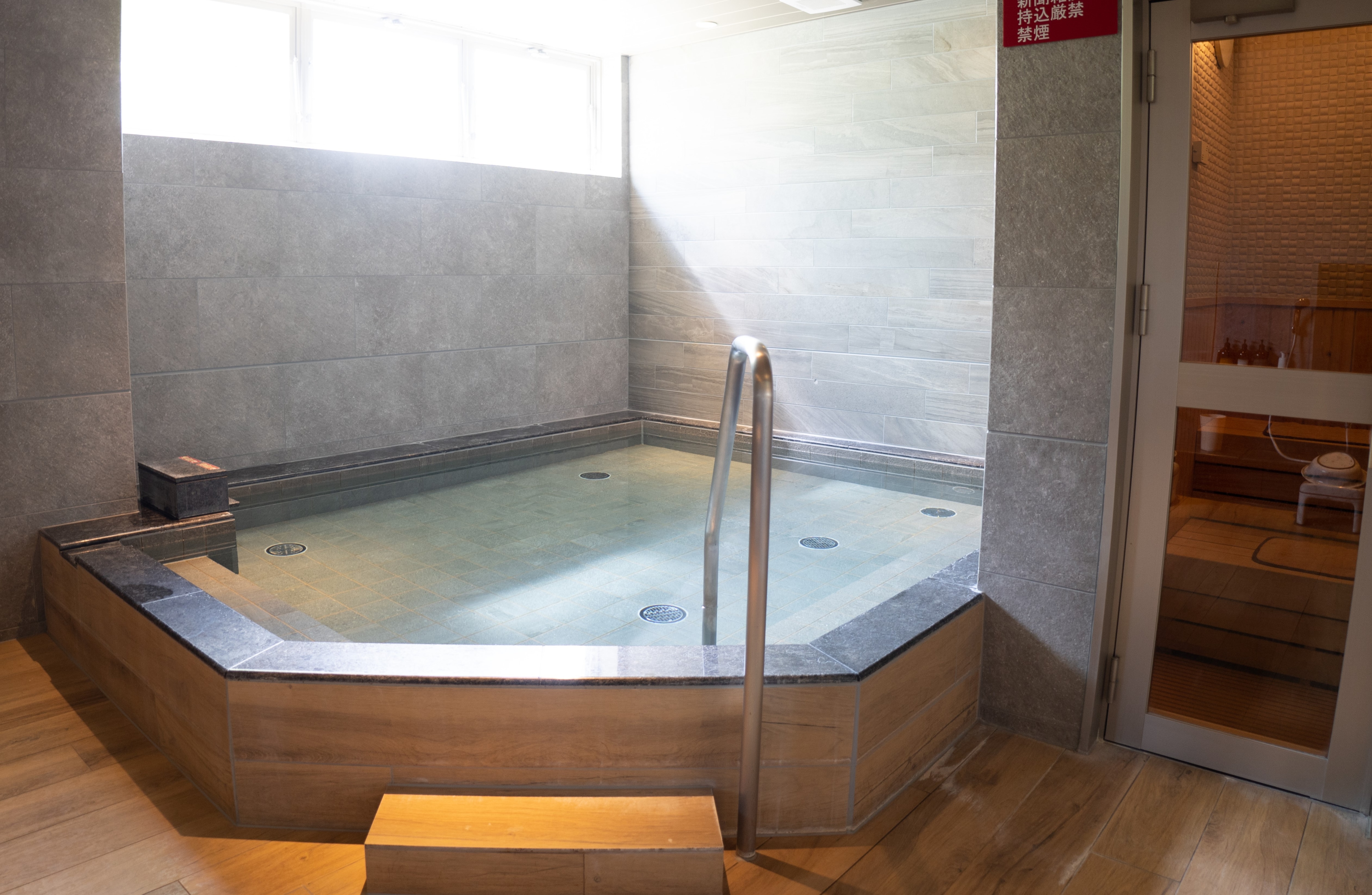 Large communal bath
