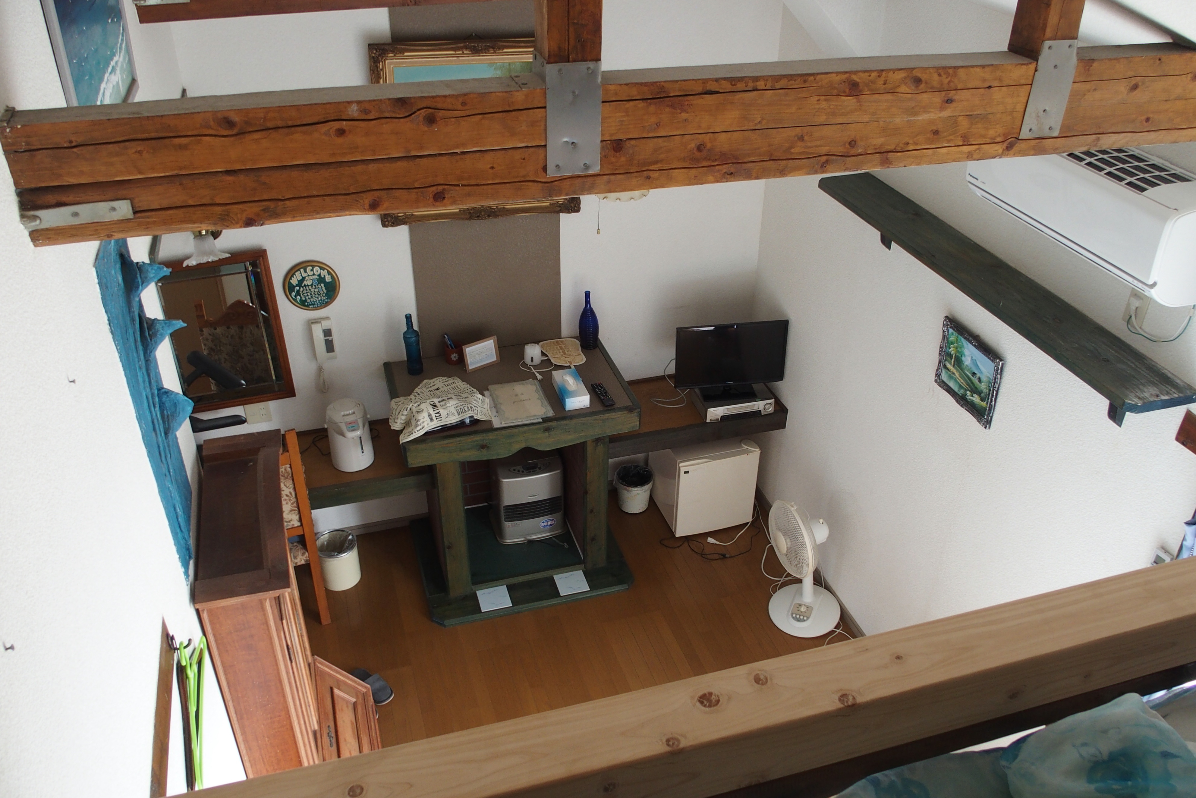 From the Western-style loft