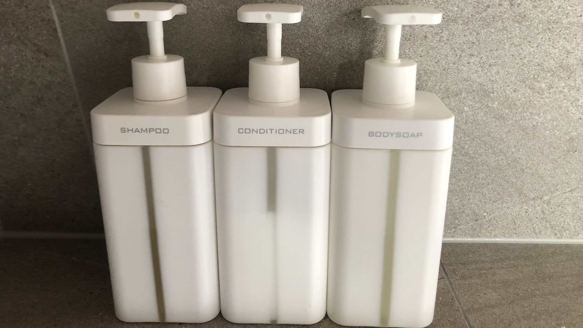Amenity shampoos