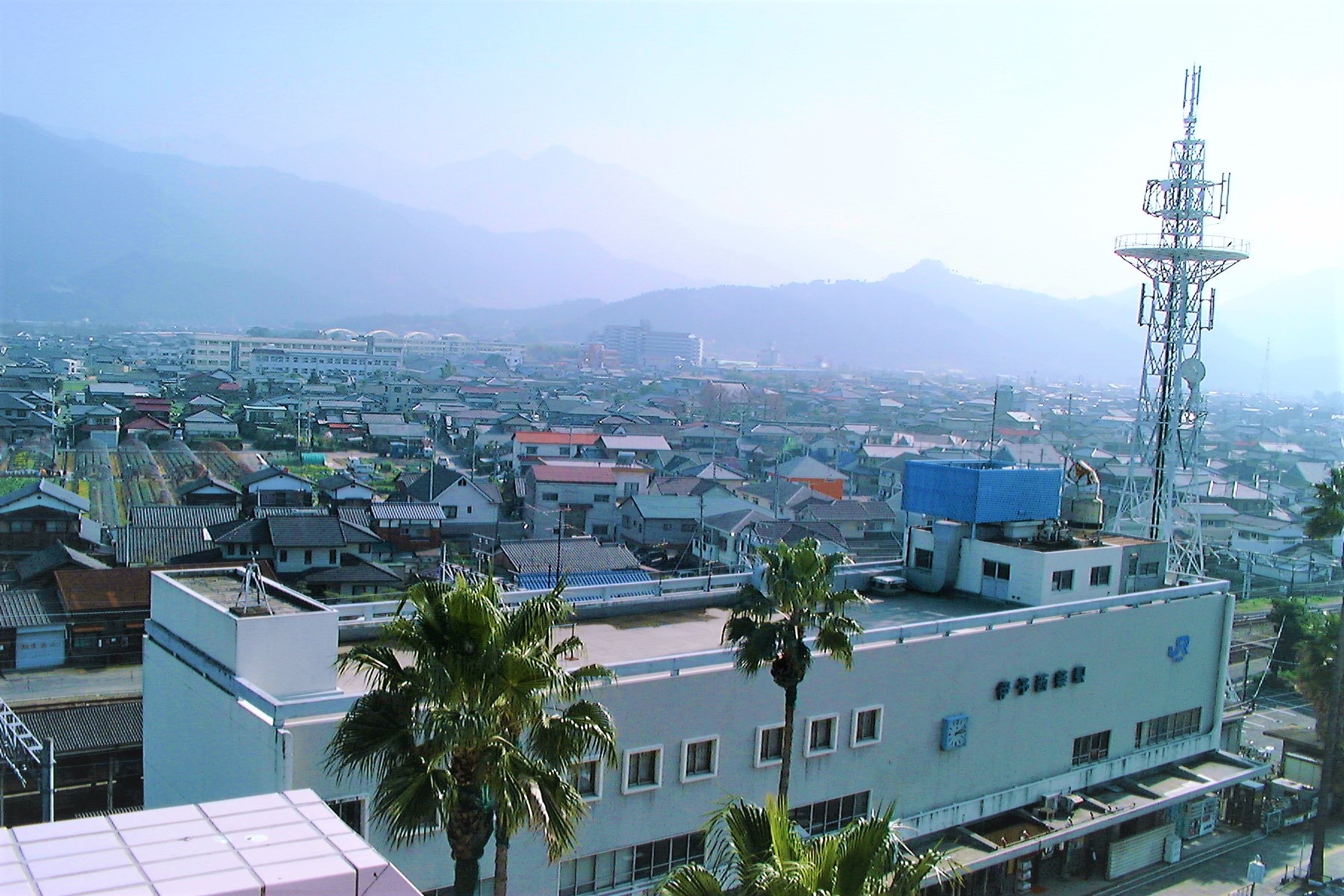 ■The view from Saijo Station Hotel