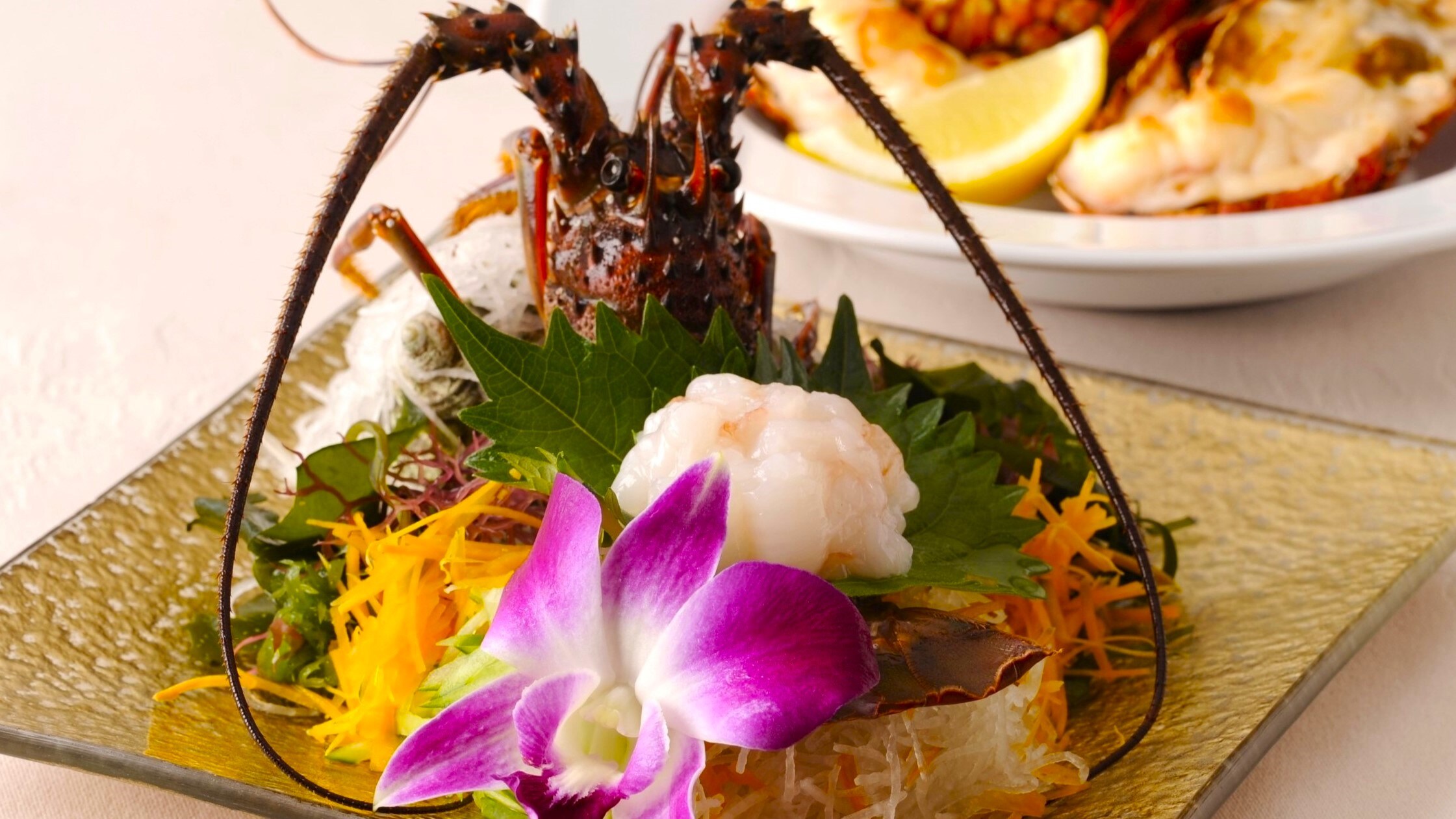 Lobster sashimi