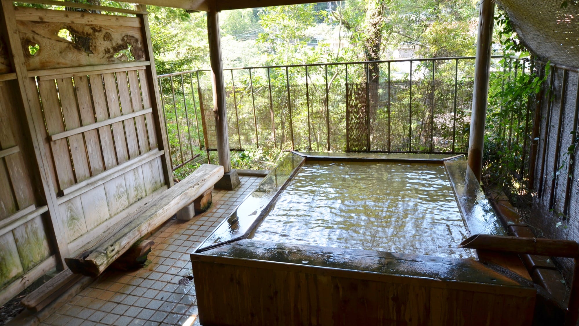 * Private open-air bath