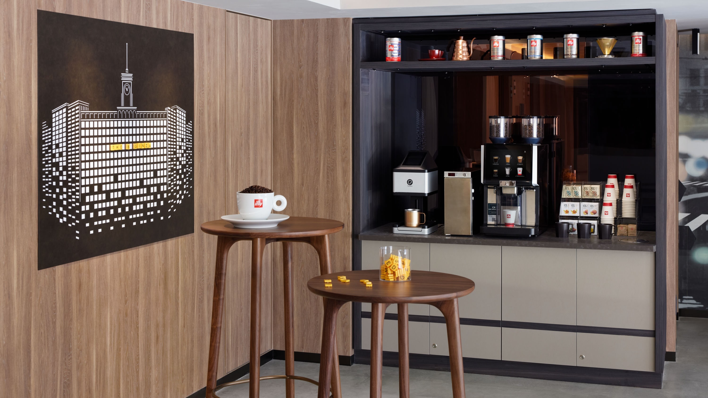 Coffee counter