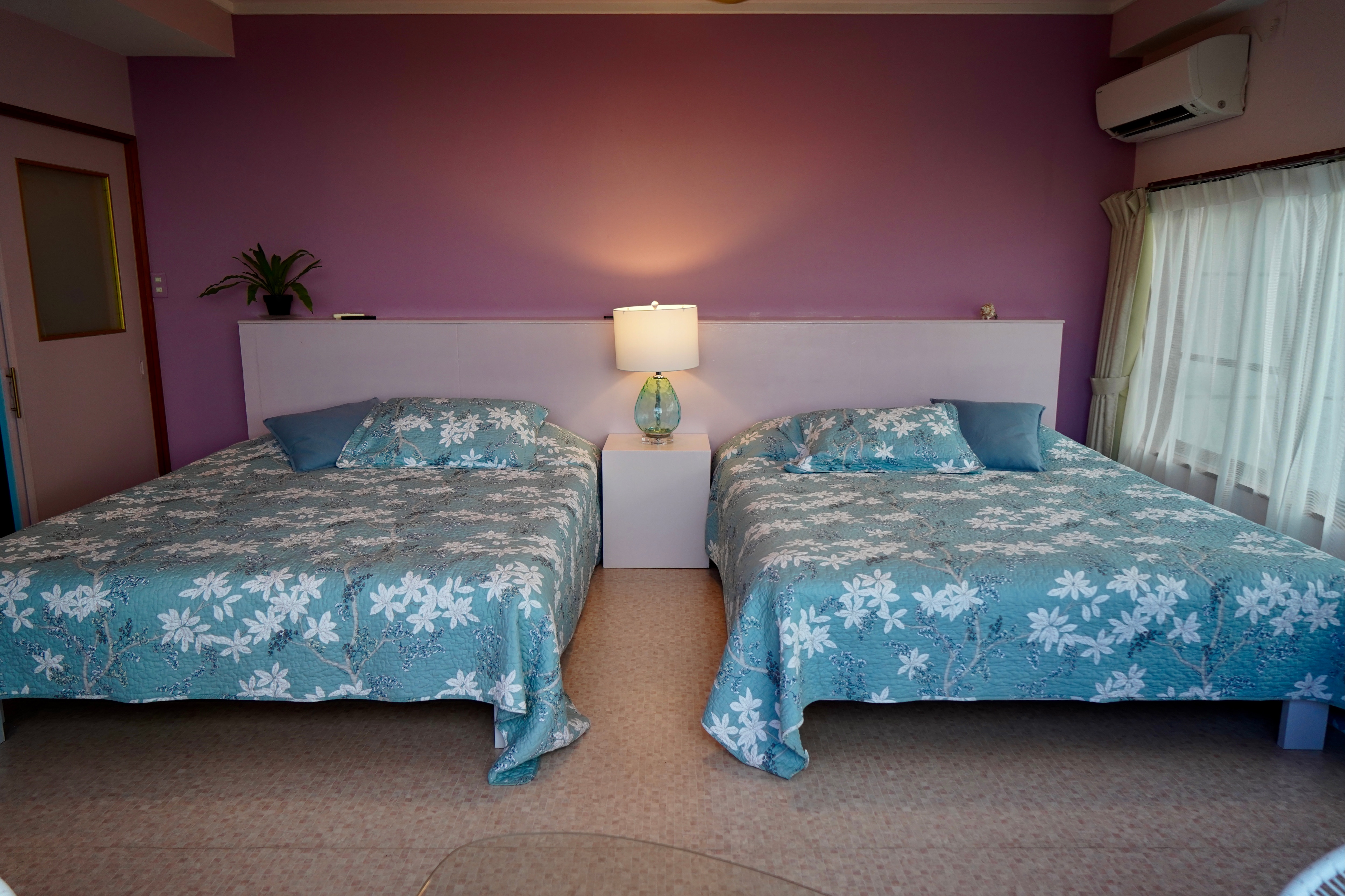 Two queen-size beds