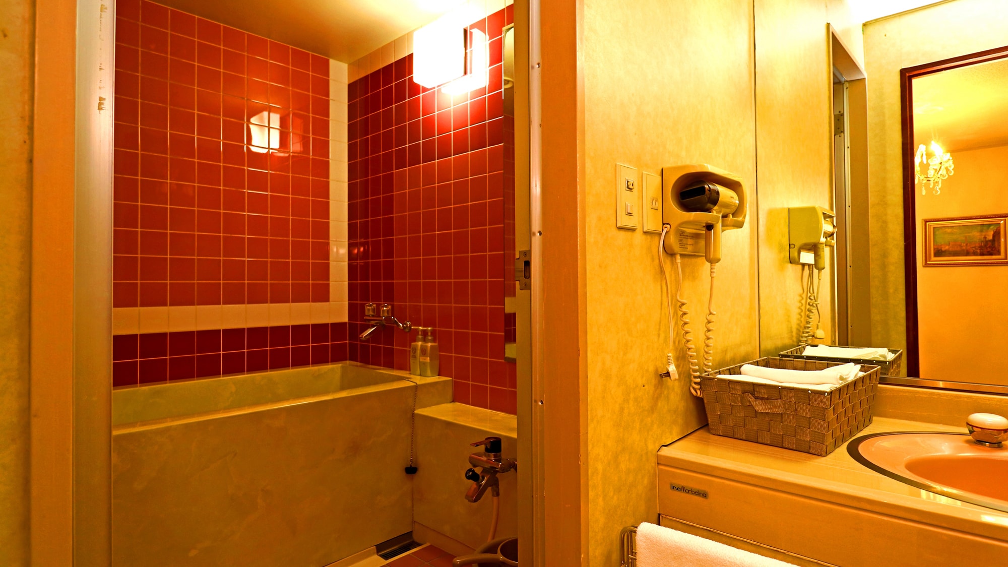 [ห้องเตียงแฝดขนาดใหญ่และกว้างขวาง] ห้องอาบน้ำและห้องสุขาแบบแยกส่วน♪