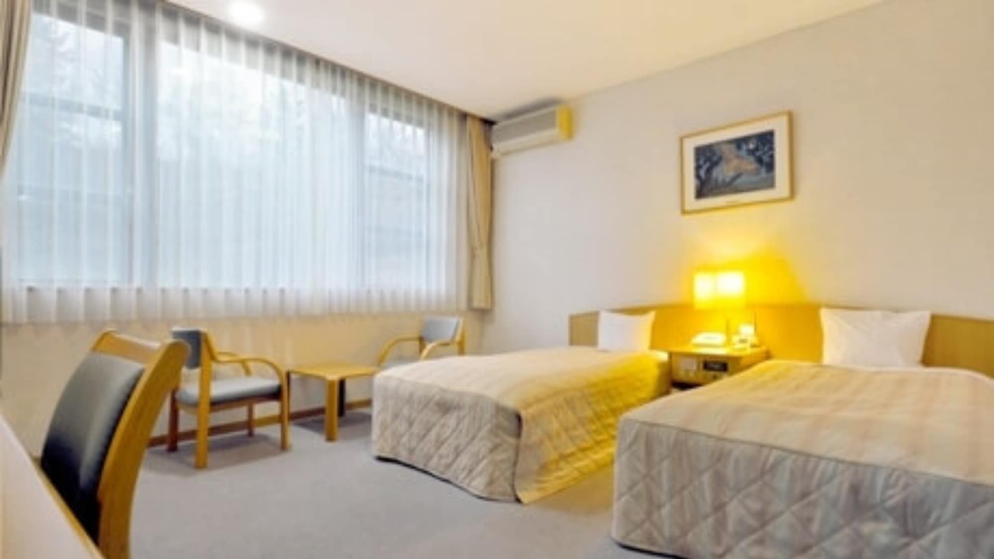 【無障礙房間】階梯較少的設計，讓每個人都能舒適地進入空間。