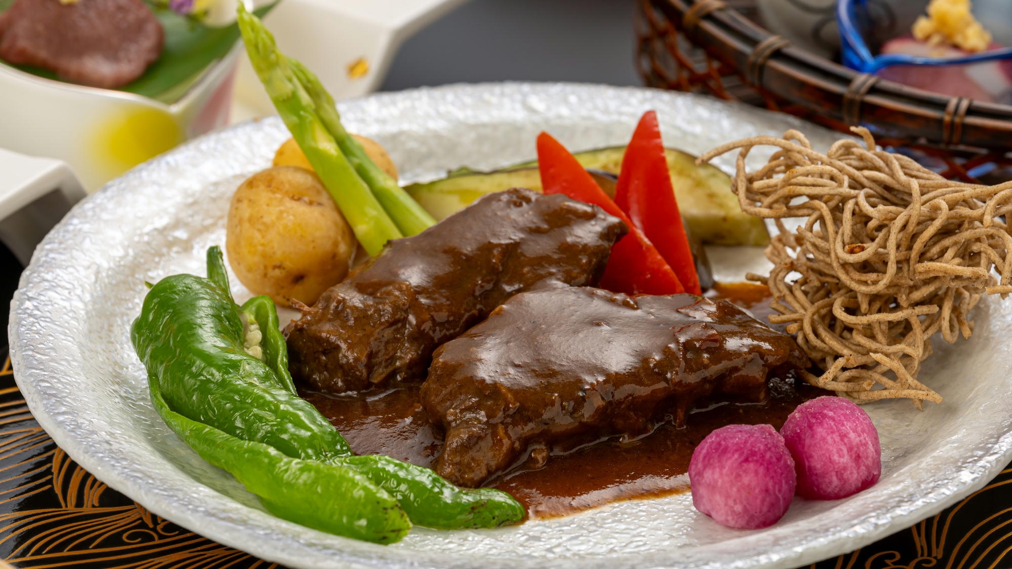 信州特級牛肉炭烤牛肉2人份