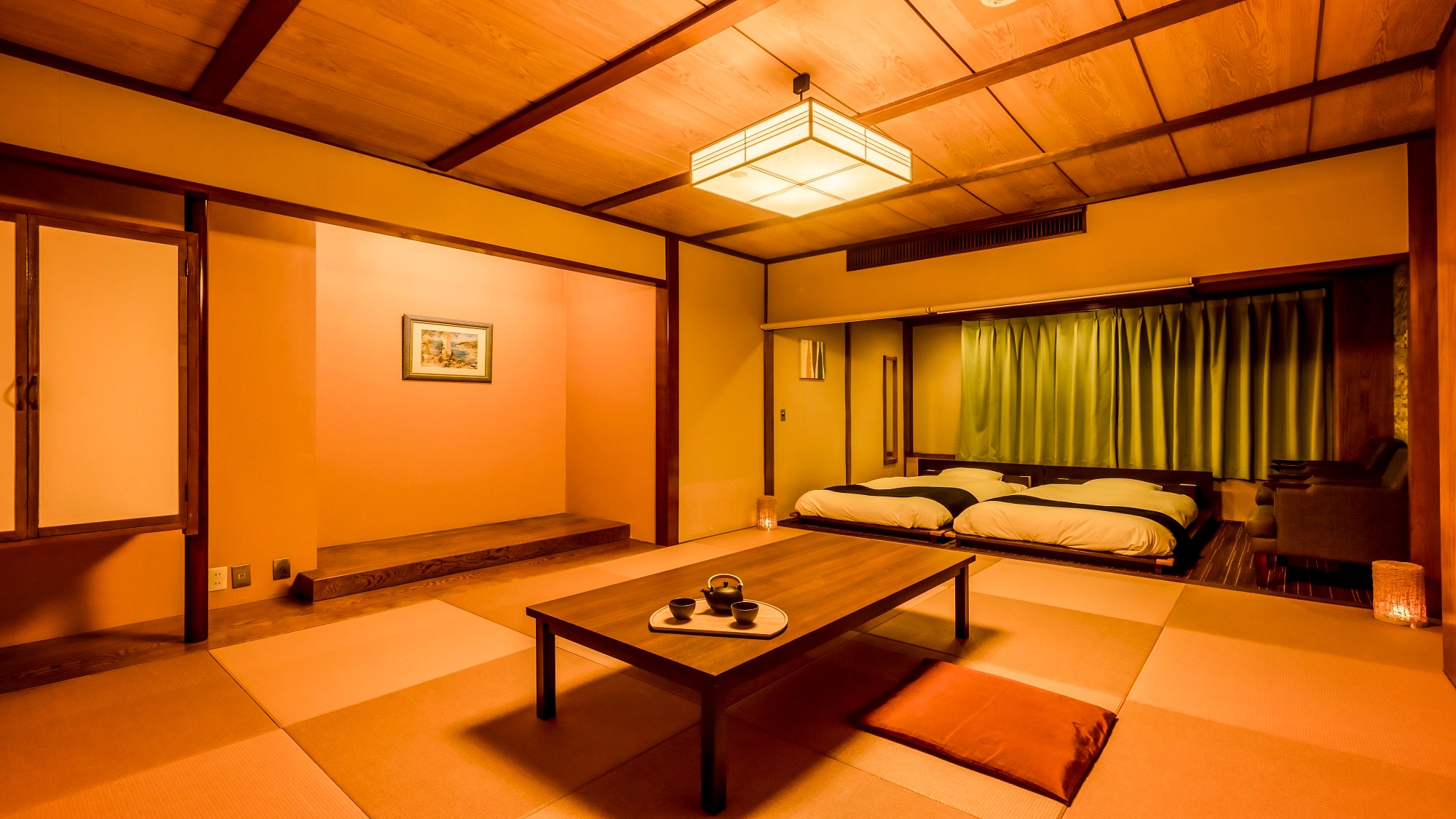 Standard Japanese-Western style room *Example of guest room
