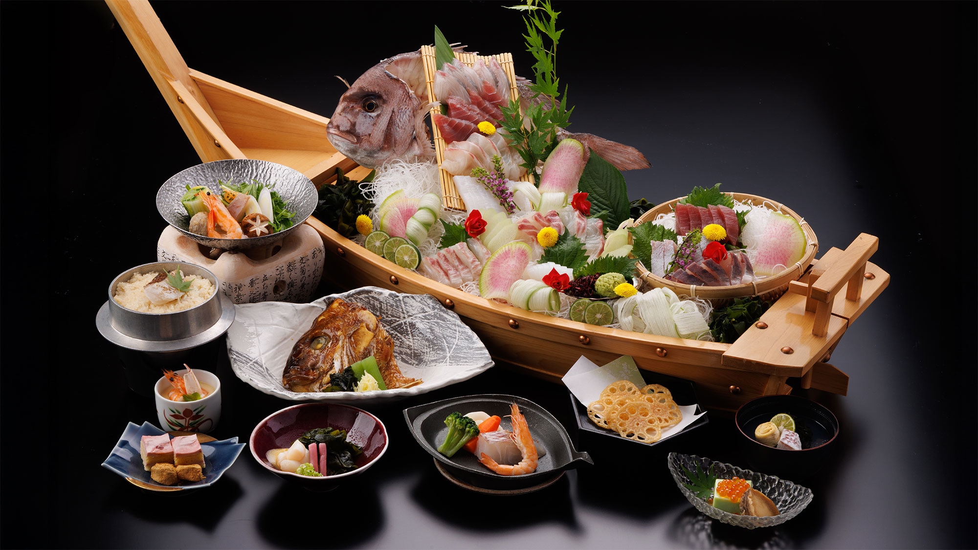 Sea bream banquet