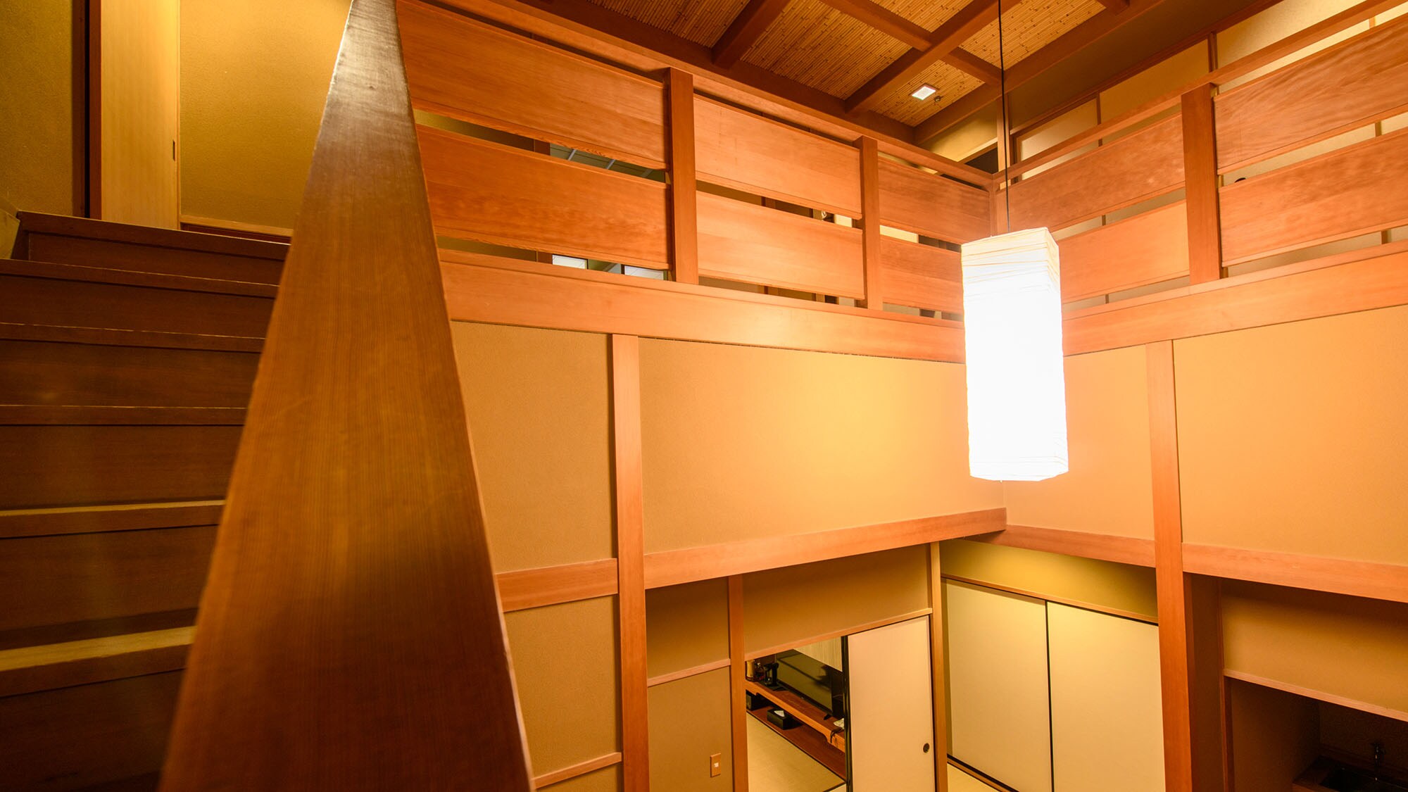 [Choyo Room: Two-story suite] A rare maisonette-type room for a Japanese-style room.
