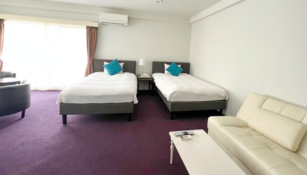 Connected Japanese-Western style room/Bedroom