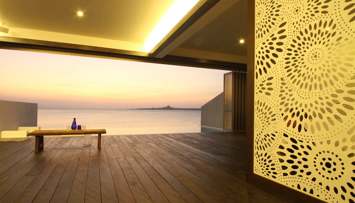 Relax and unwind in the spacious 79㎡ room.