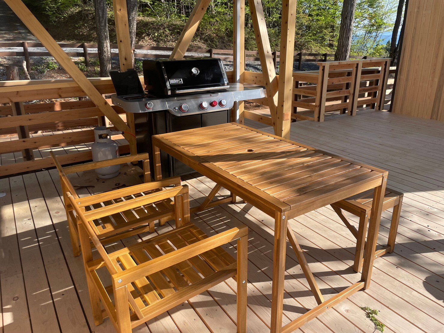 Enjoy a relaxing time surrounded by nature