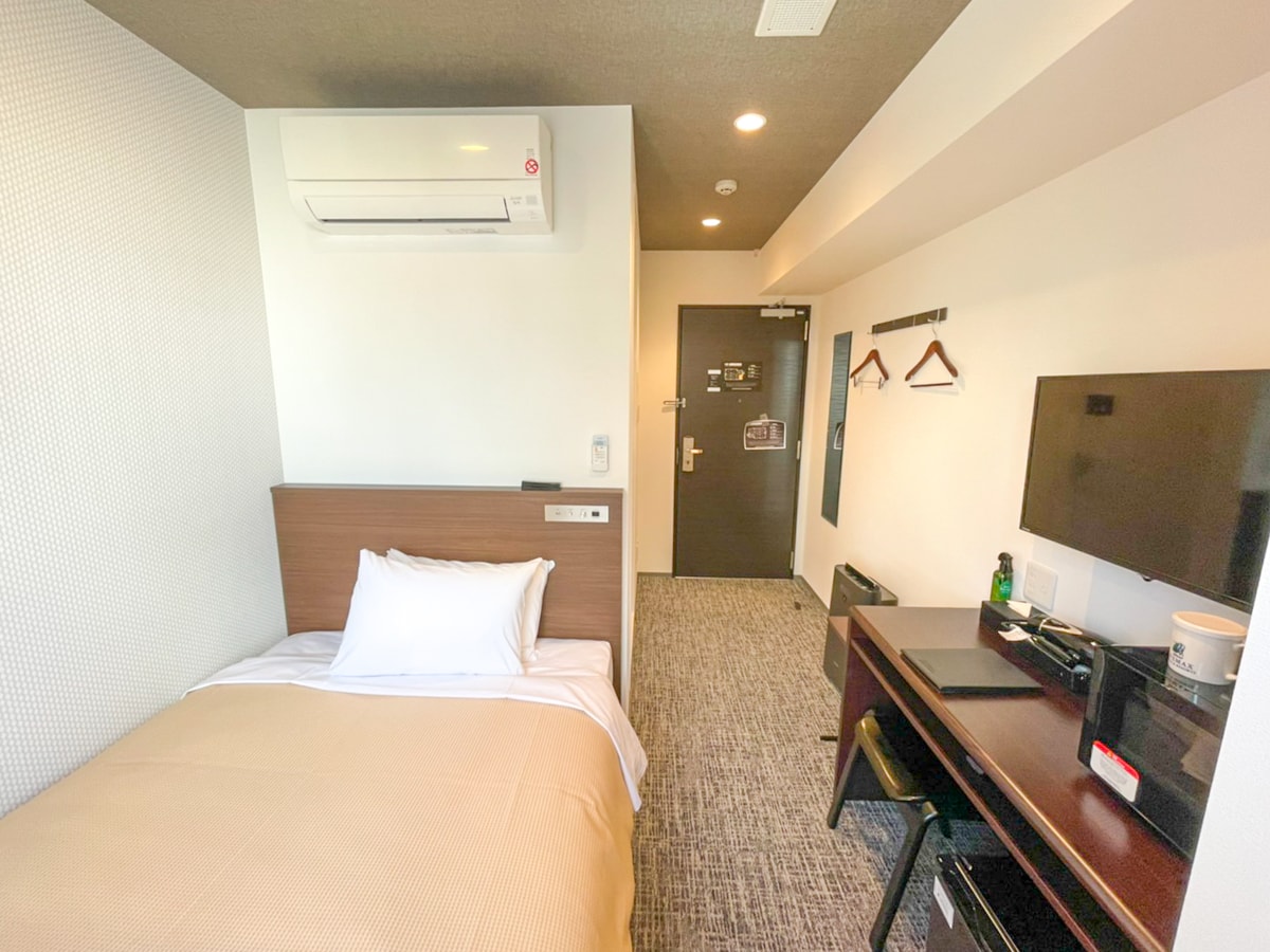[Single room] Humidified air purifier & microwave oven & wi-fi ♪ Adopted "slumber bed"