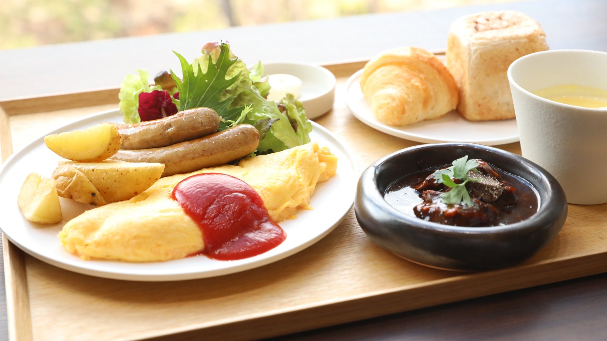 [Breakfast] A sample Western breakfast + half buffet is available (for stays from April 1, 2025 onwards).
