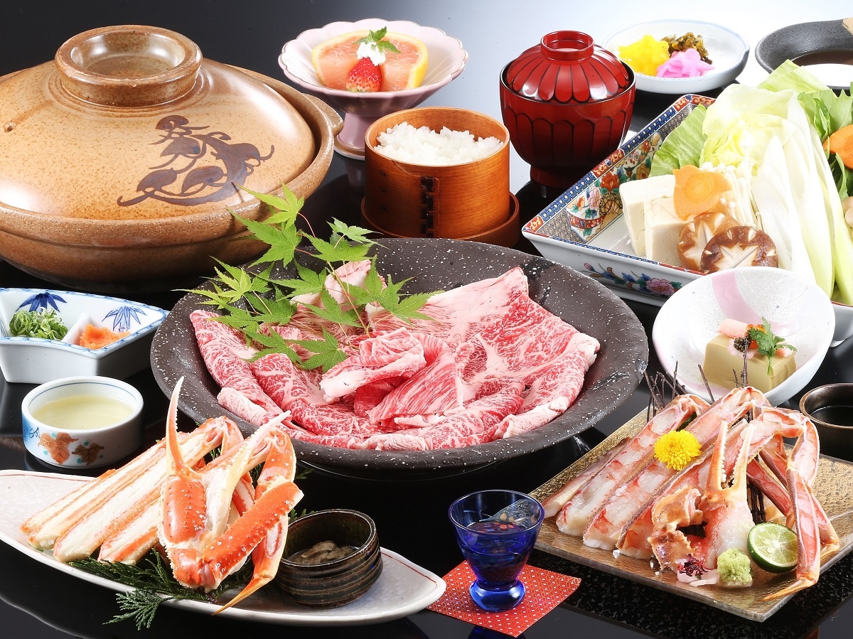 Tajima beef shabu-shabu and crab indulgence plan