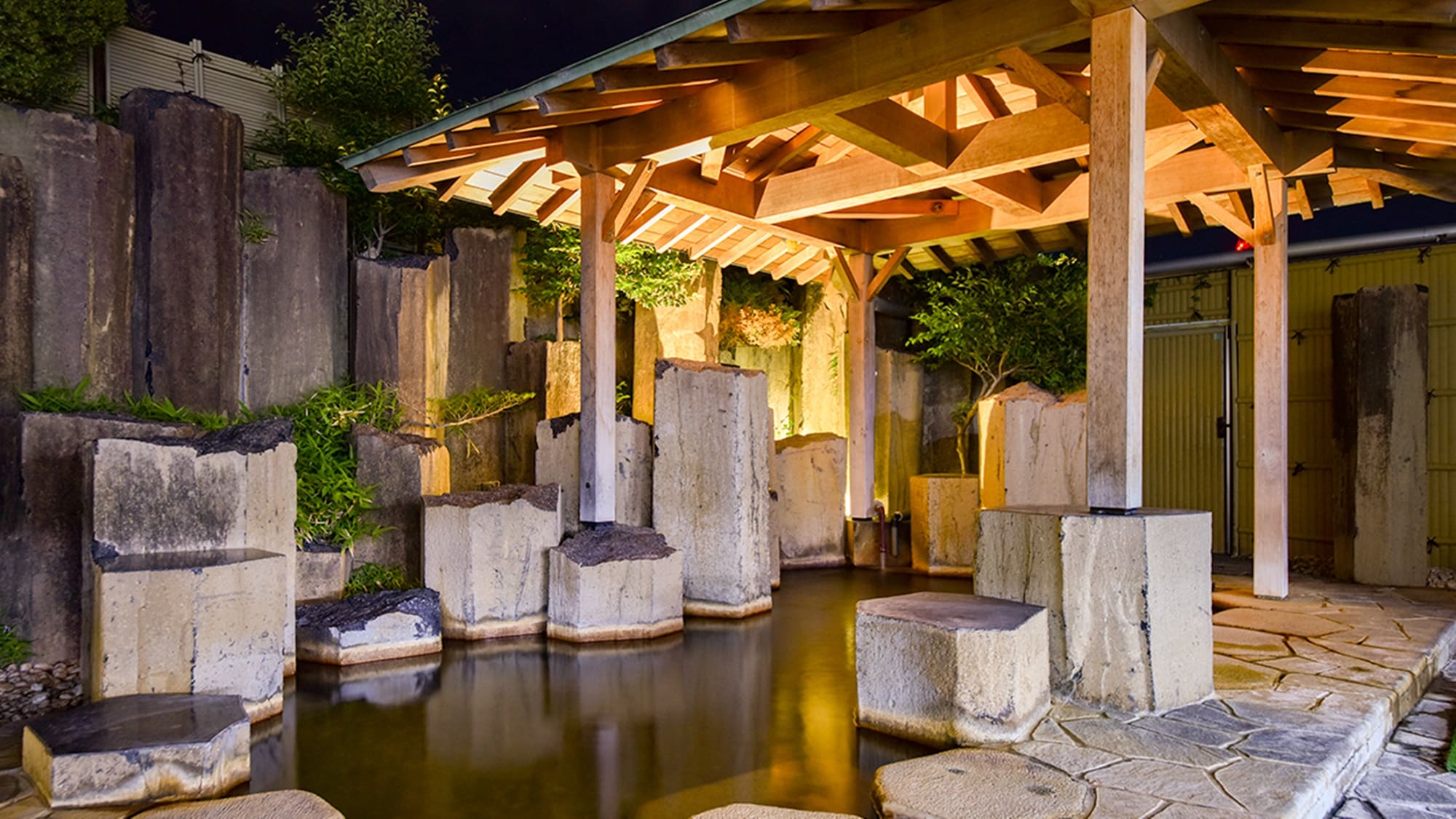 *Bath (open-air bath, men's bath)