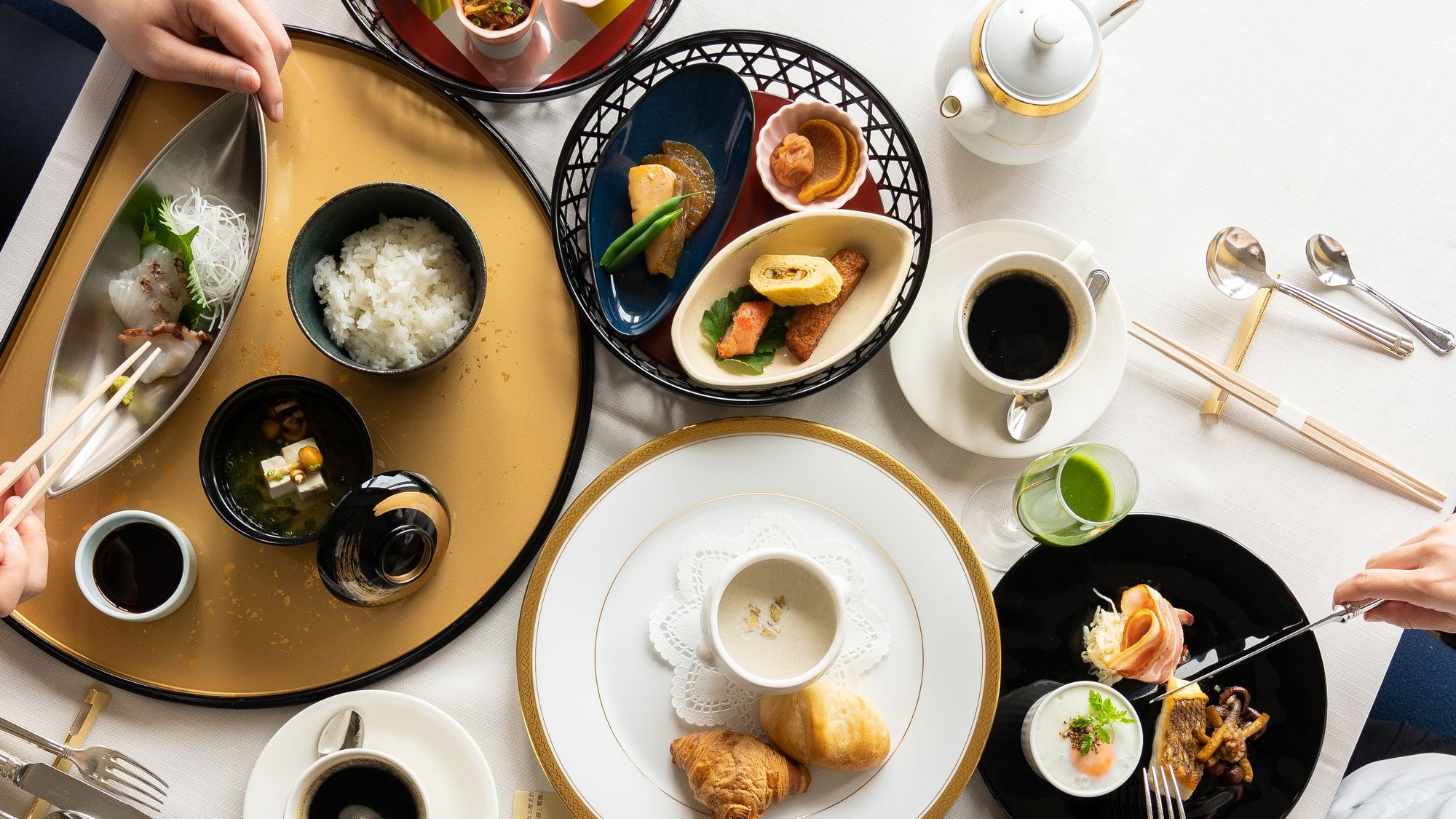 Special breakfast on the 28th floor for tower floor guests only