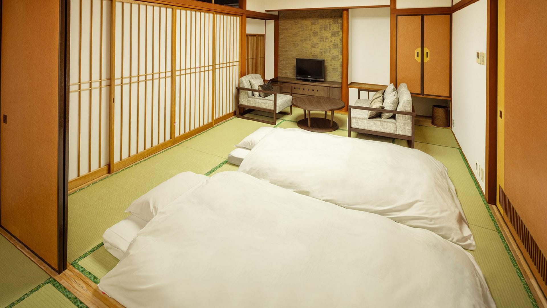 日西合璧房（2間、10張榻榻米、9張榻榻米）被褥套餐