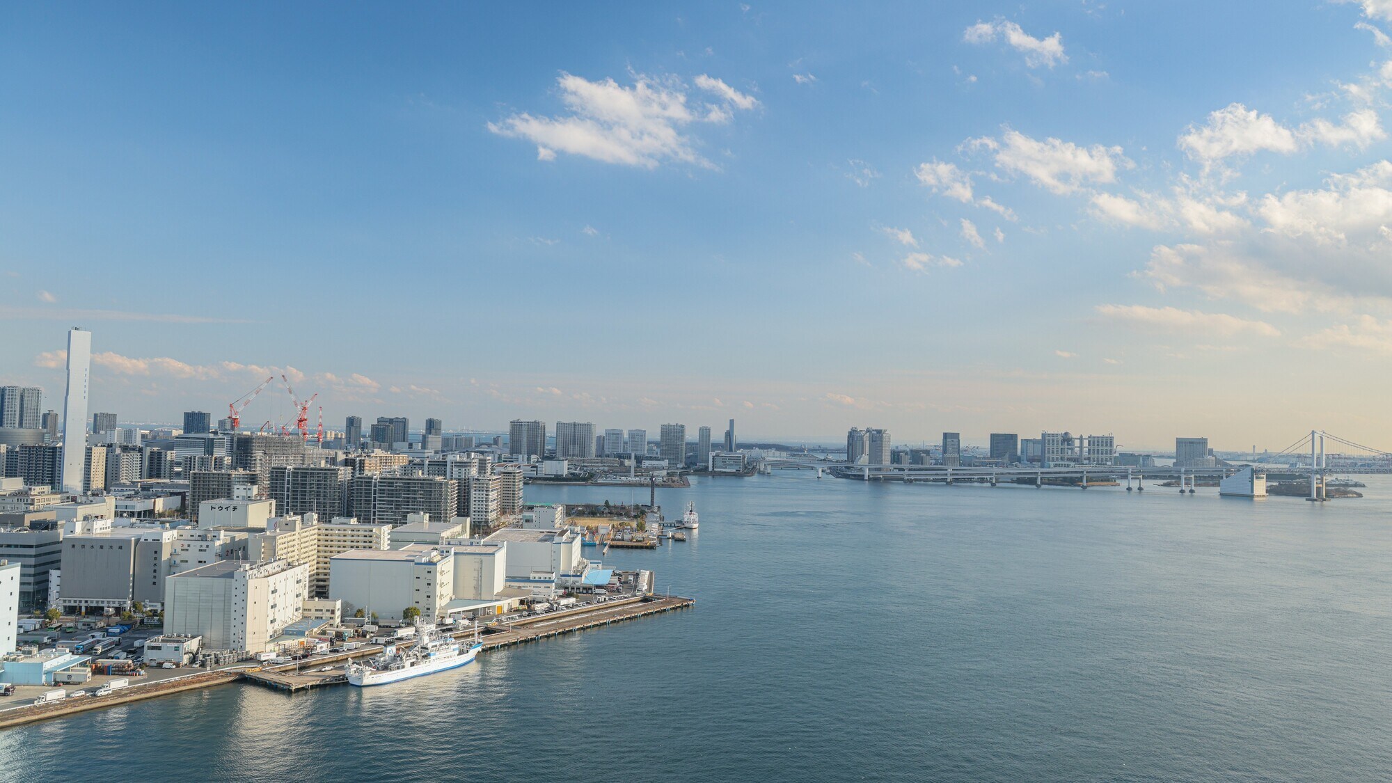 东京湾和彩虹桥