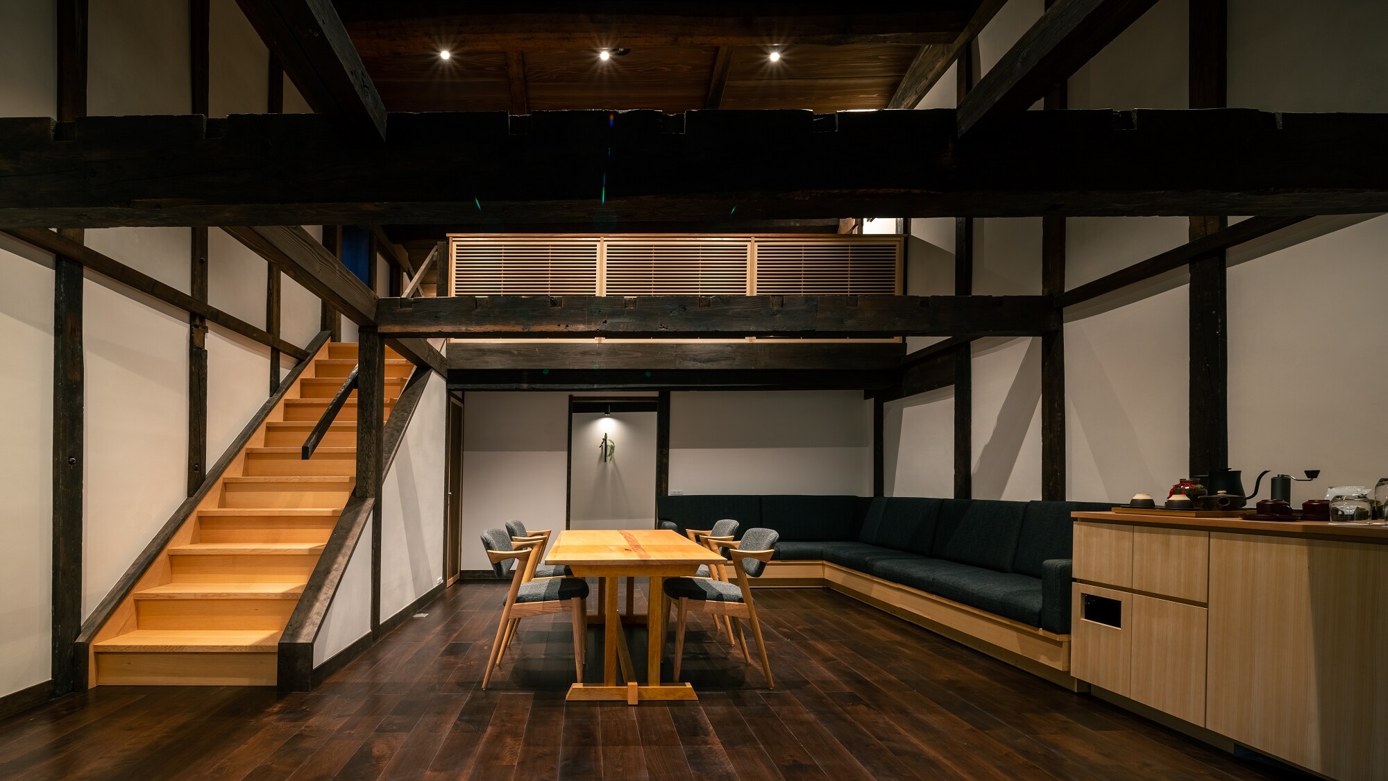 [Annex / Shimamoya] Hyakujugo / Breathing storehouse with history / Semi-open-air bath