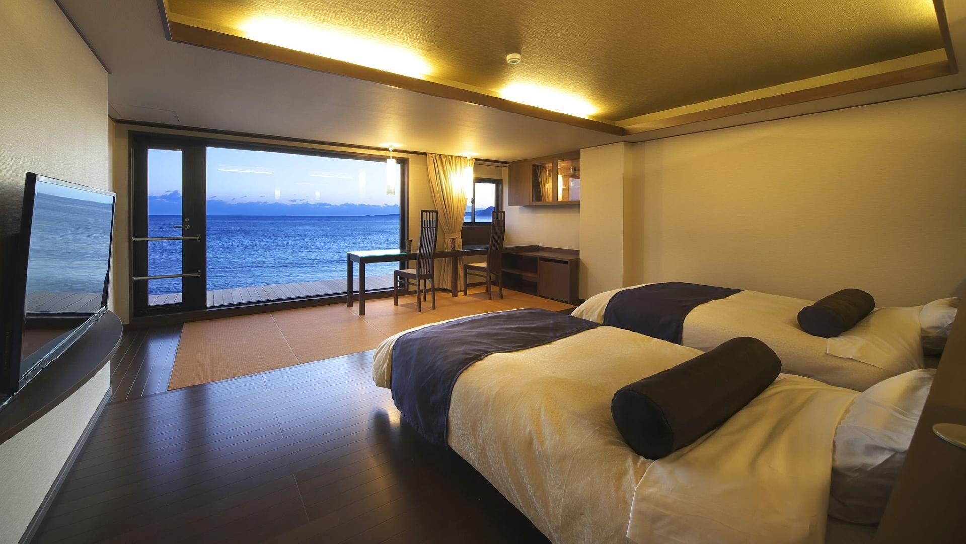 [Ocean view] 35 sqm ◆ Twin bedroom