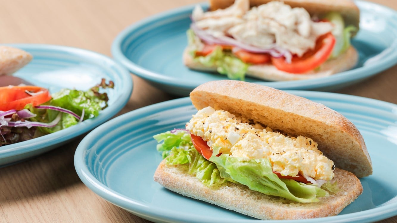 Make-your-own sandwiches