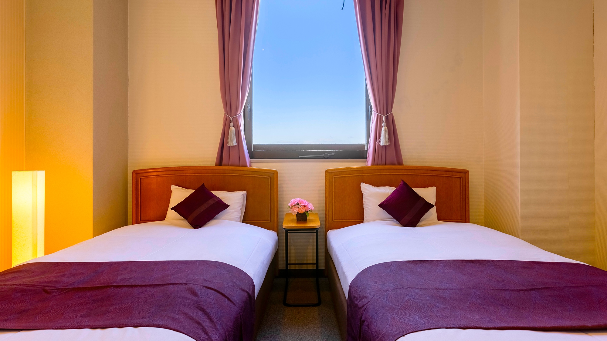 ◆ Renewal twin ◆ 獨立衛浴/禁煙 <19-25平方米>