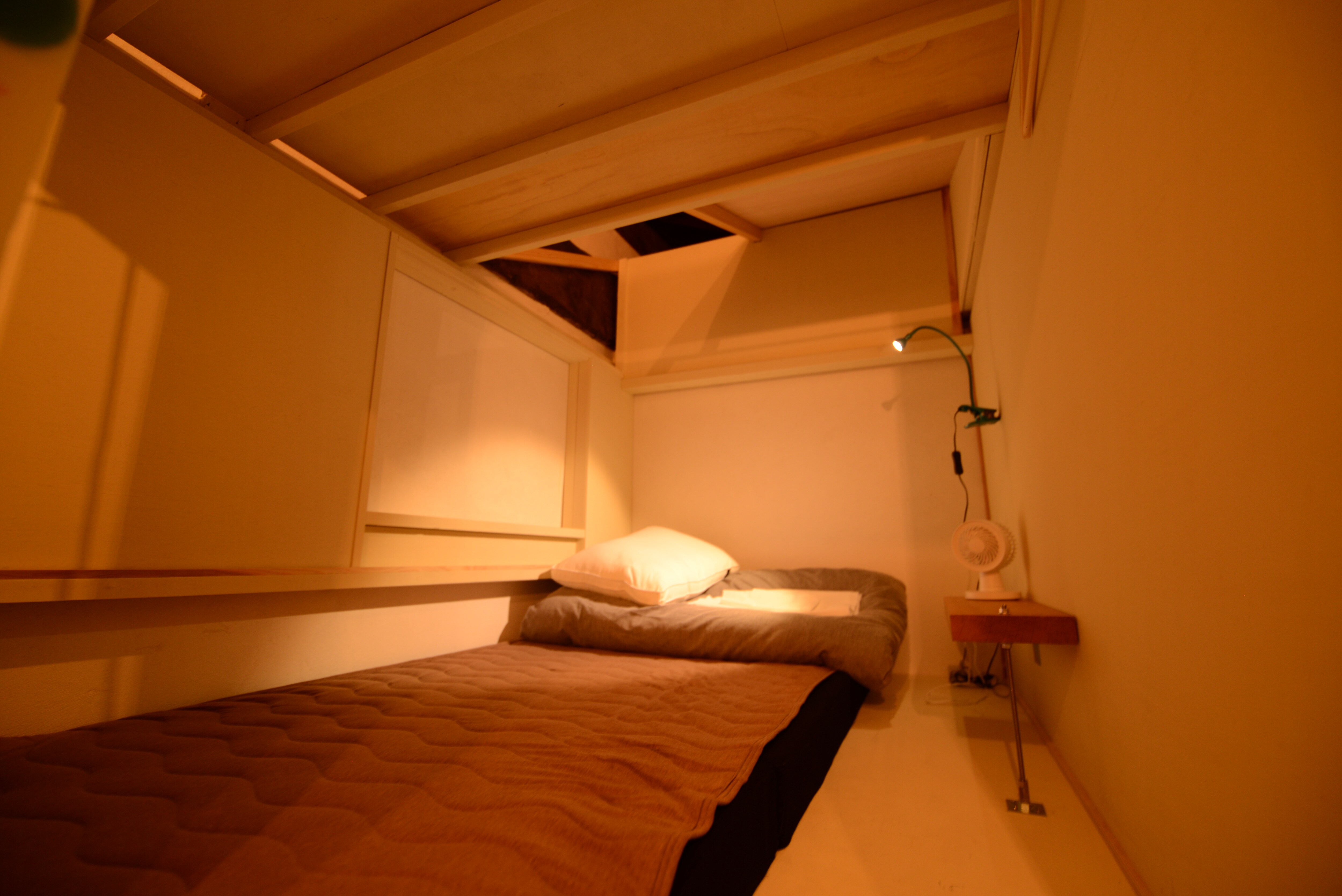Female-only dormitory bed