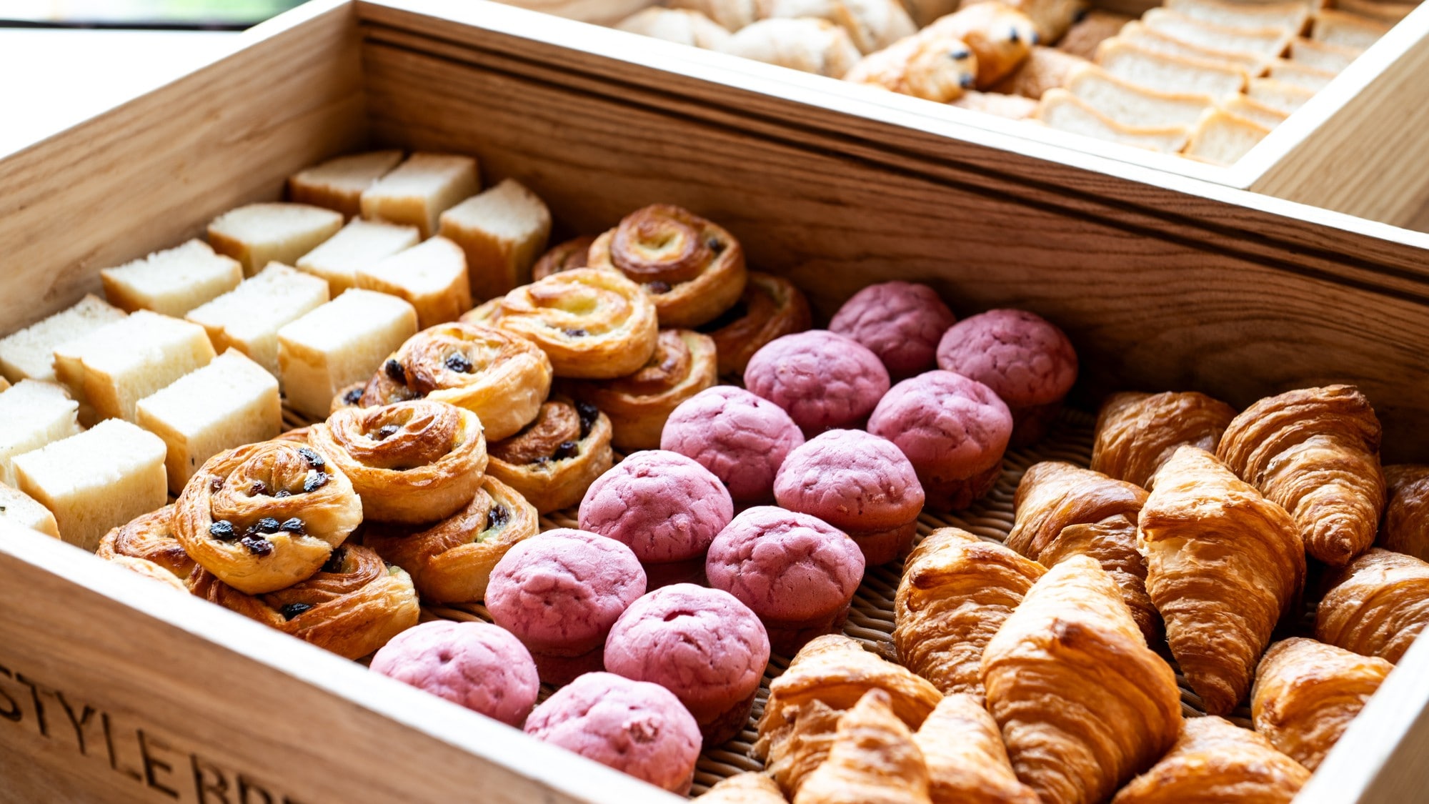 Freshly baked bread