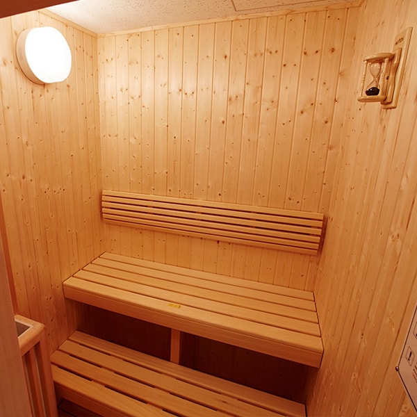 Large communal bath sauna
