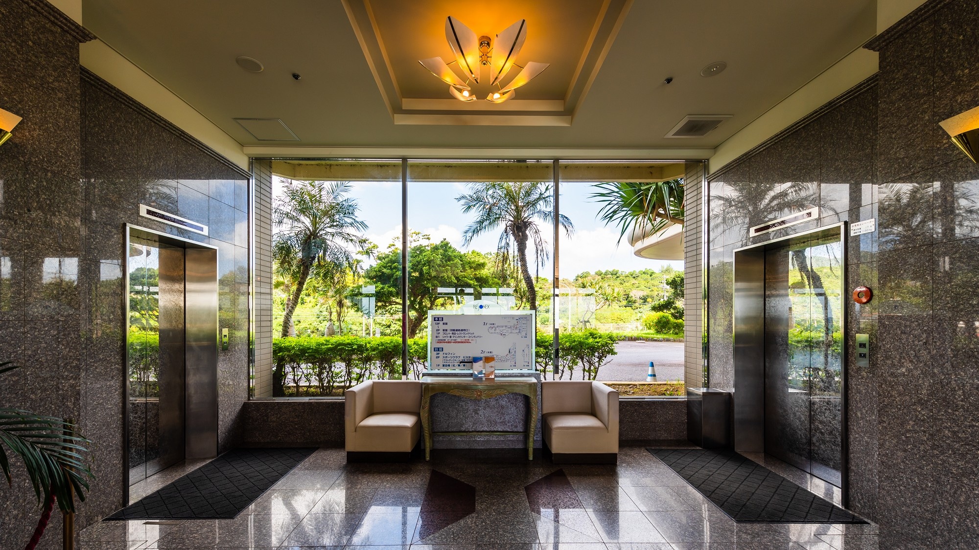 Main building elevator hall