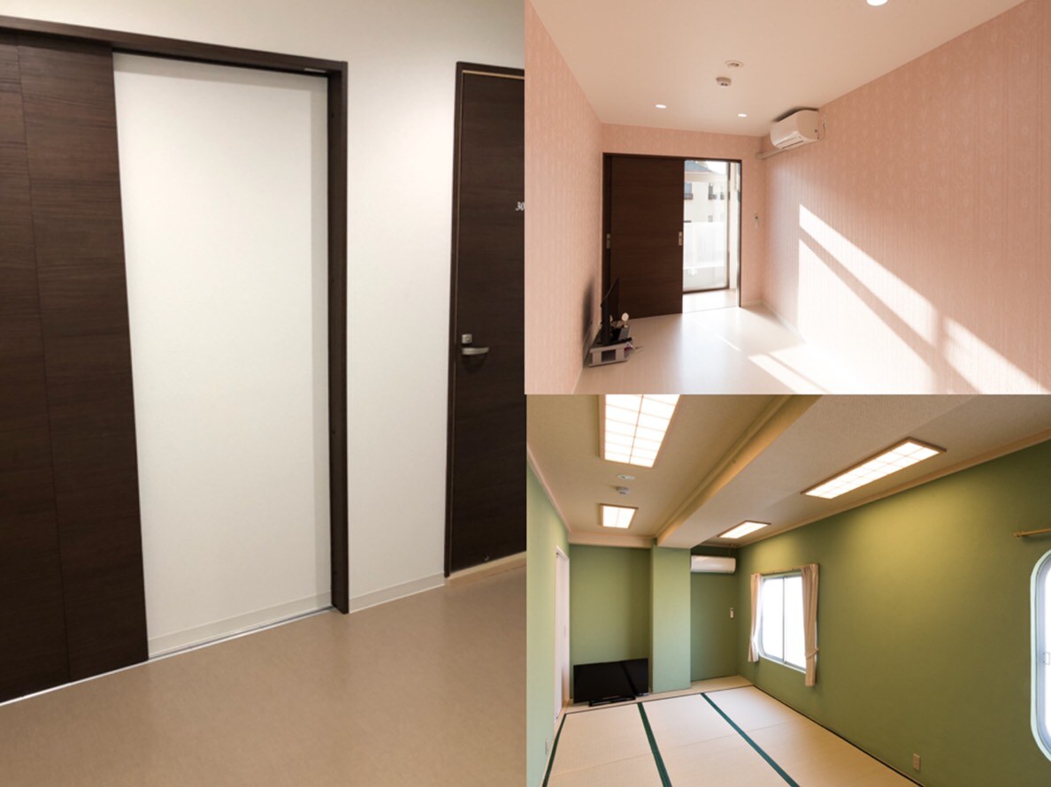 1 room 2 rooms indoor 306 307