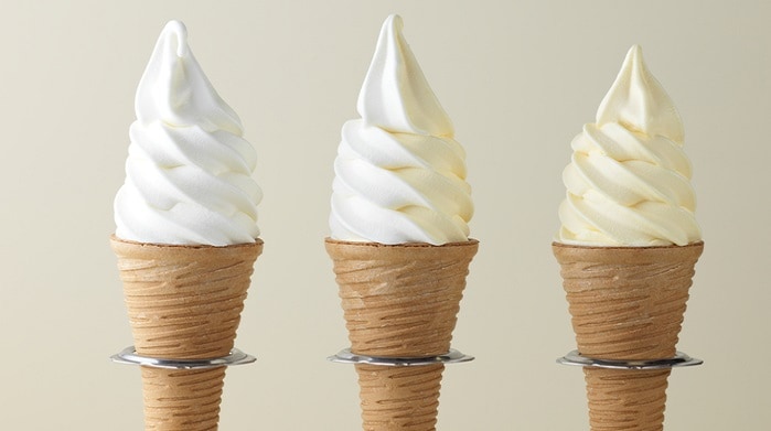 LeTAO soft serve ice cream (you can choose your favorite from 3 types ♪)