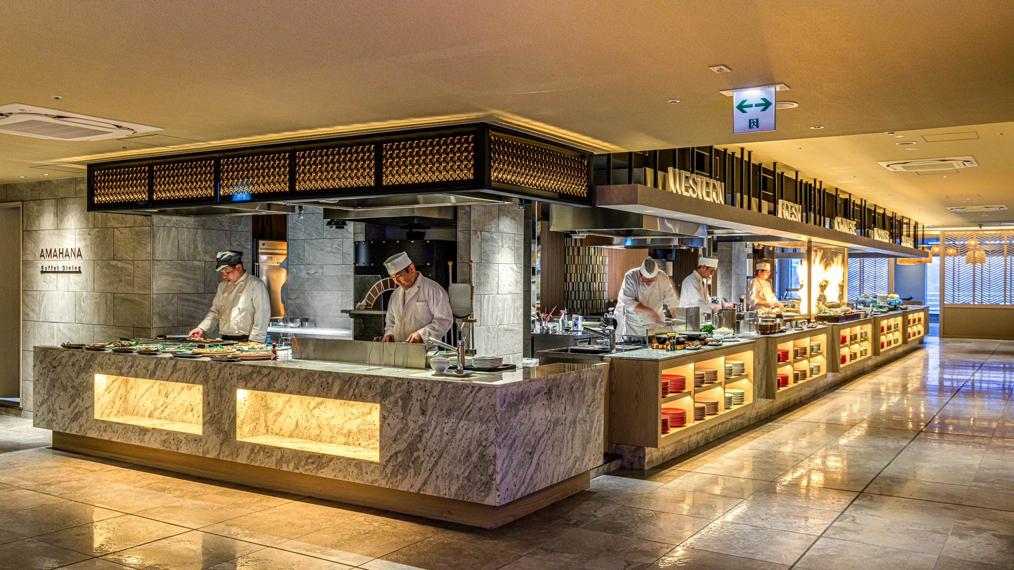 Hình ảnh tổng thể địa điểm Nhà hàng Buffet "AMAHANA".