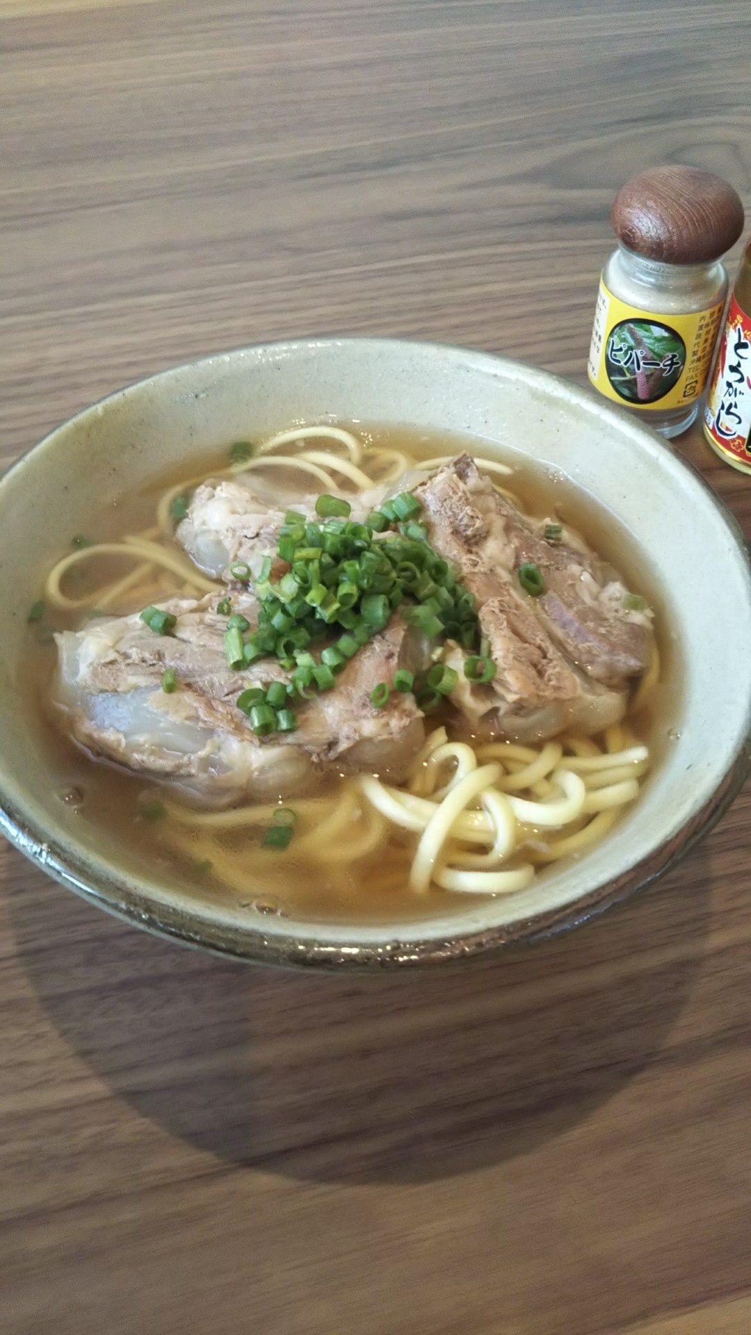 Slowly prepared soki soba