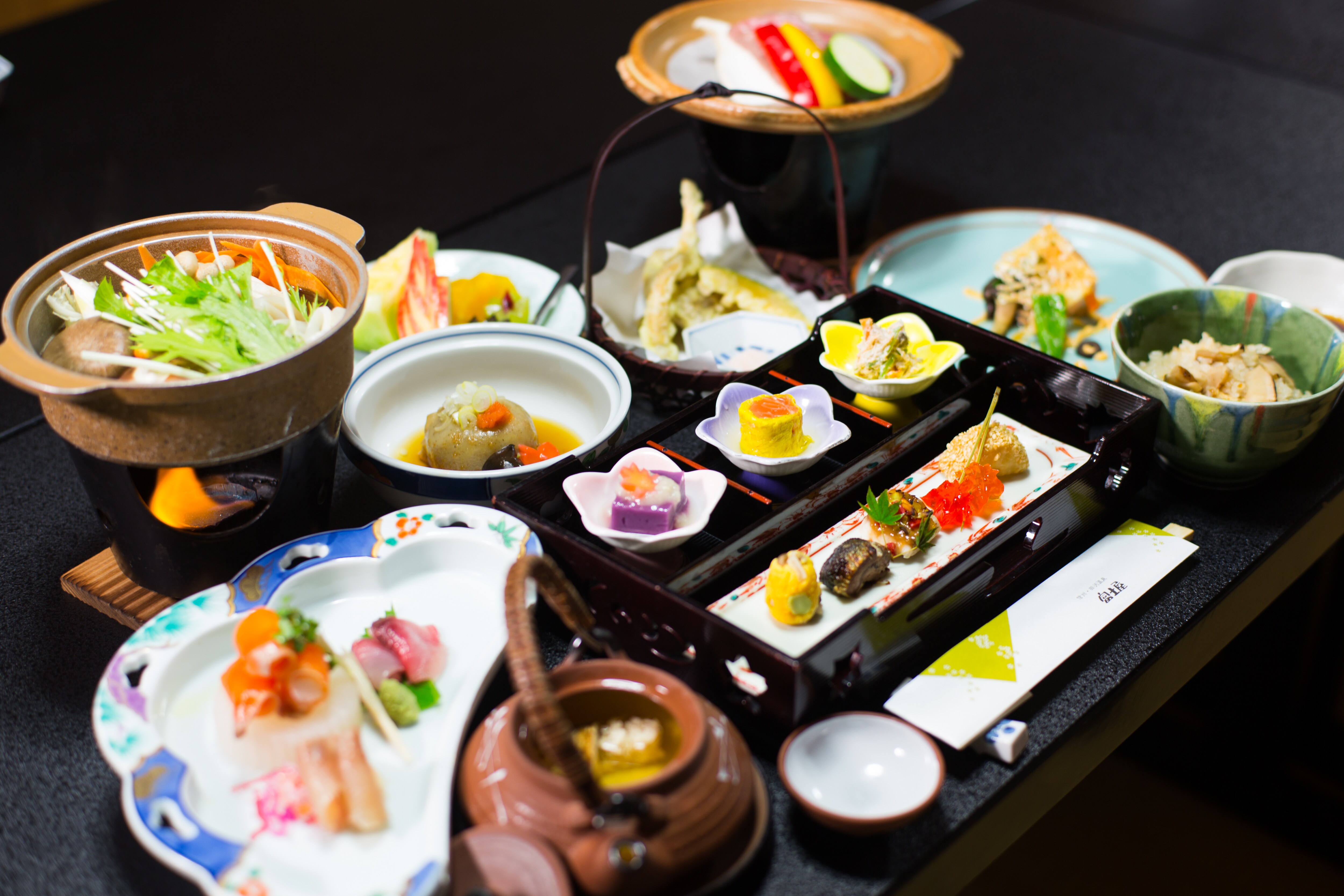 Dinner: Autumn Satoyama Kaiseki cuisine