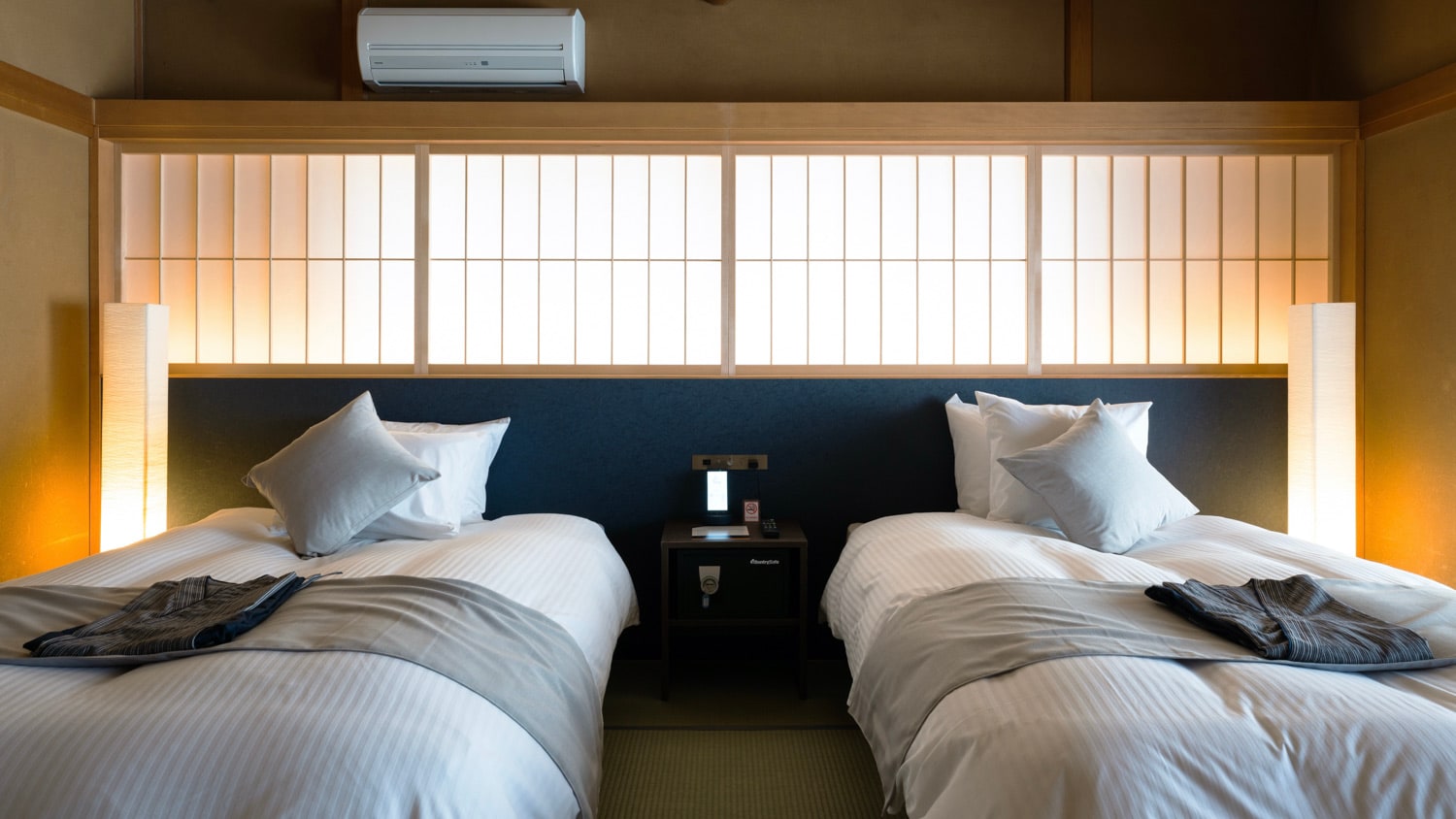 Bed headboard and lighting